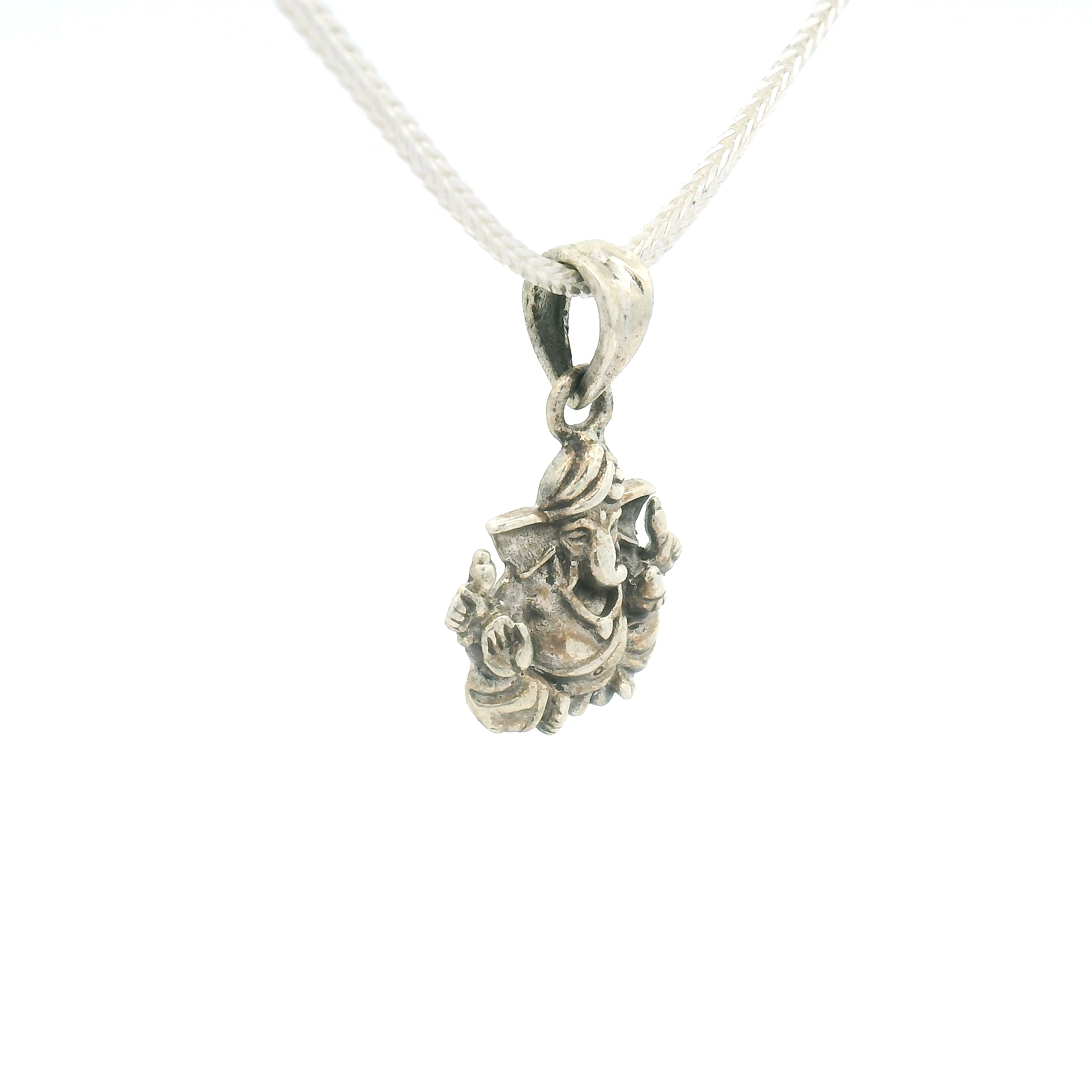 Silver Ganesh Pendant