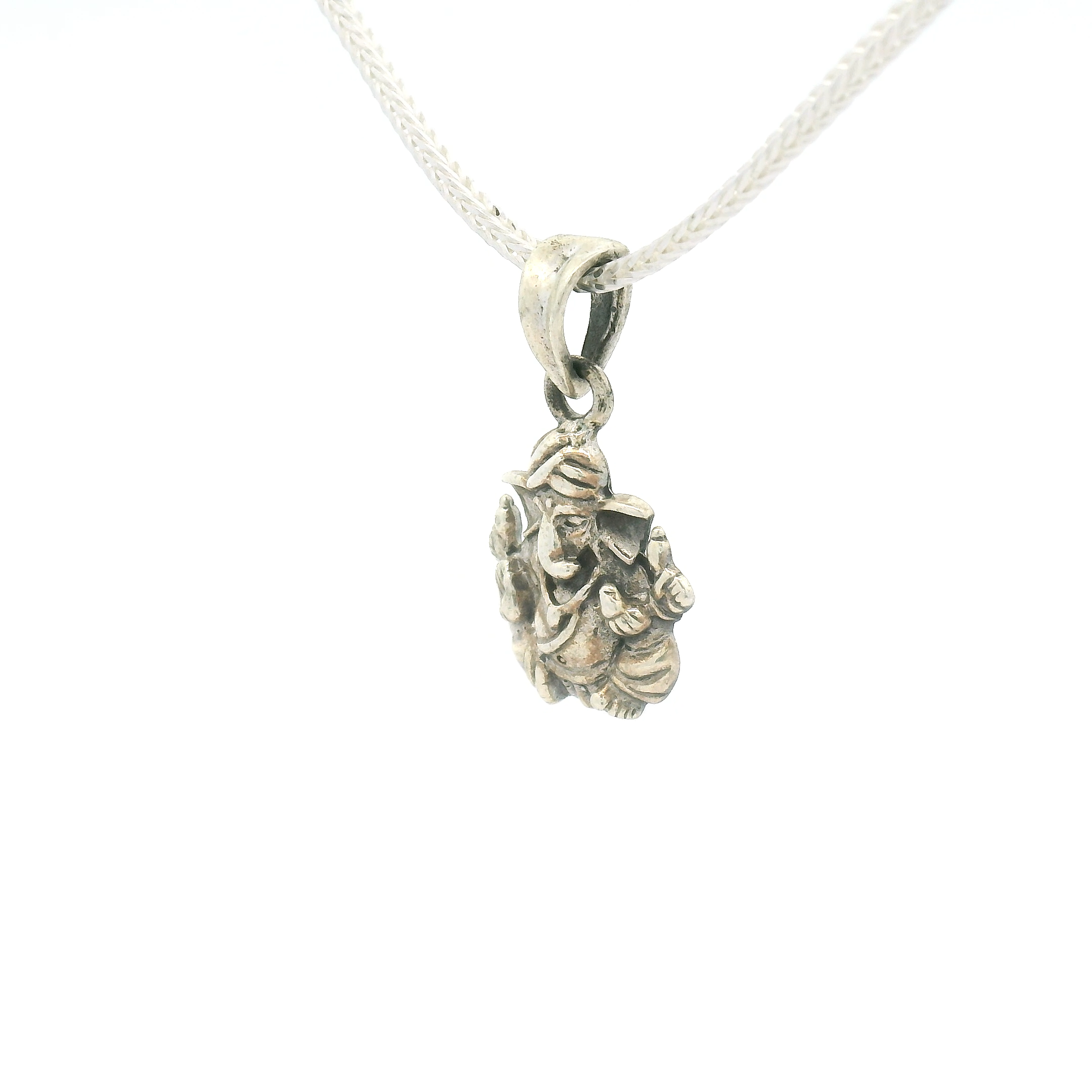 Silver Ganesh Pendant