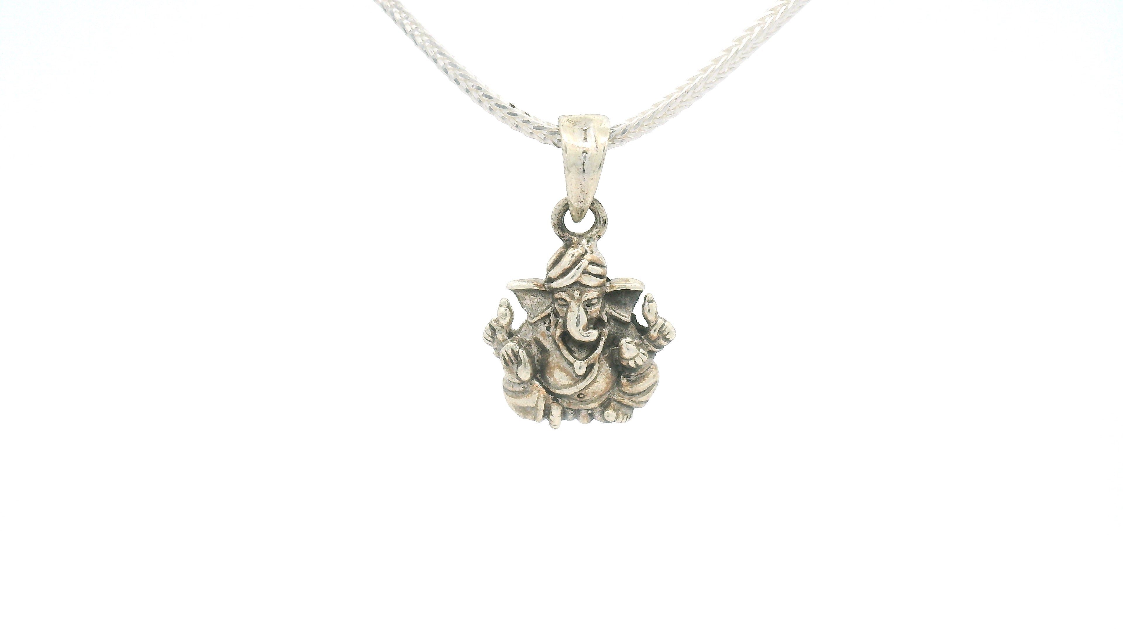 Silver Ganesh Pendant