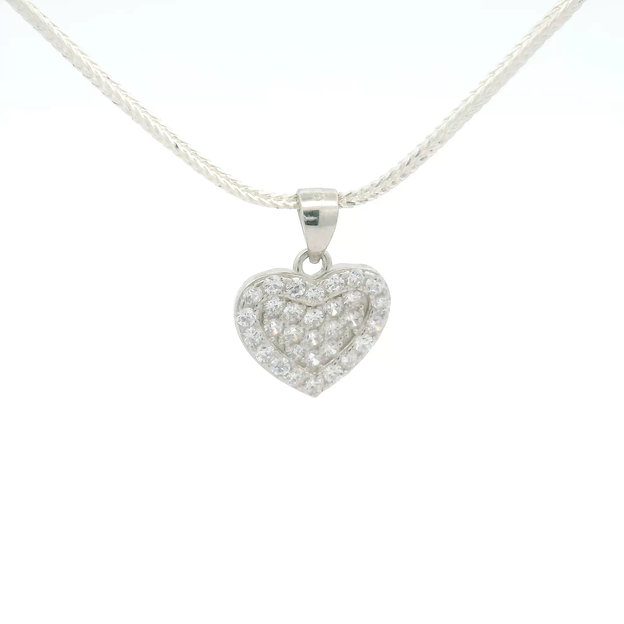 Party Wear Heart Pendant Necklace