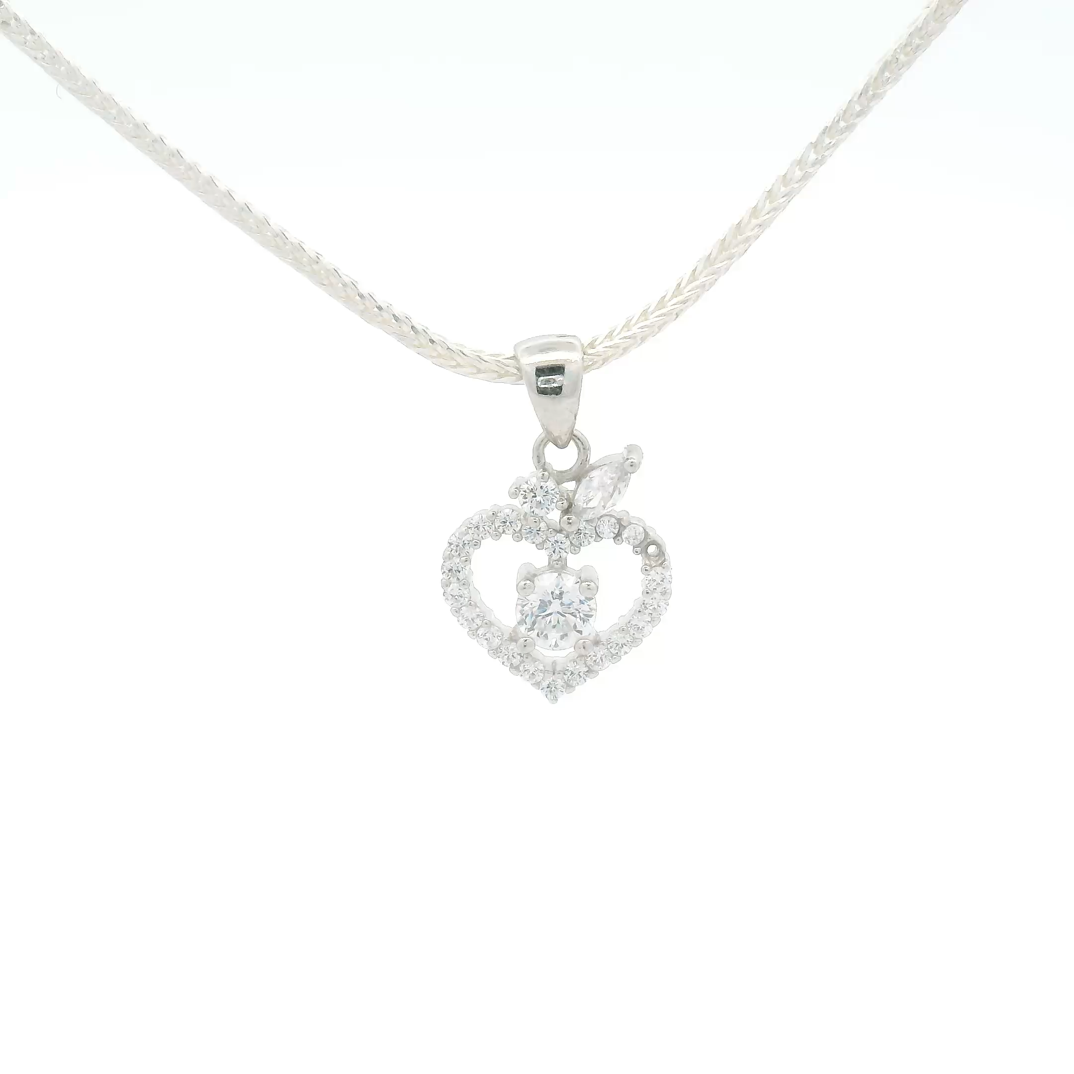 Heart-Shaped Pendant for Womens