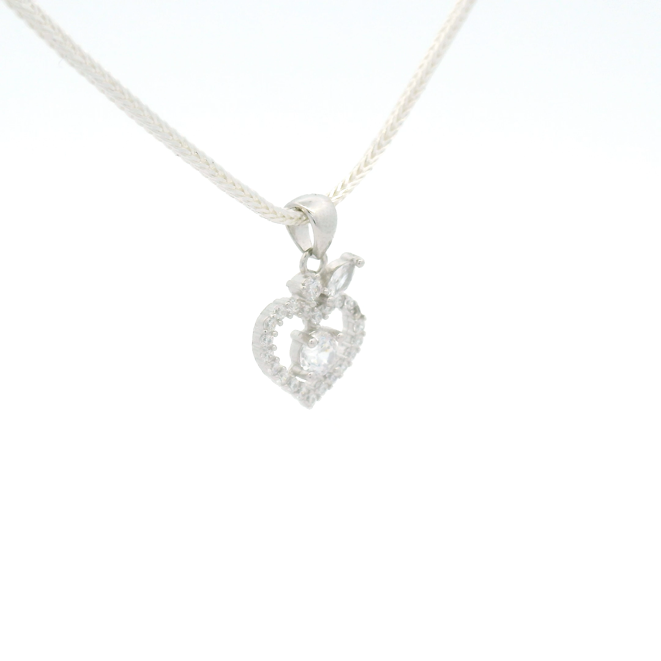 Heart-Shaped Pendant for Womens