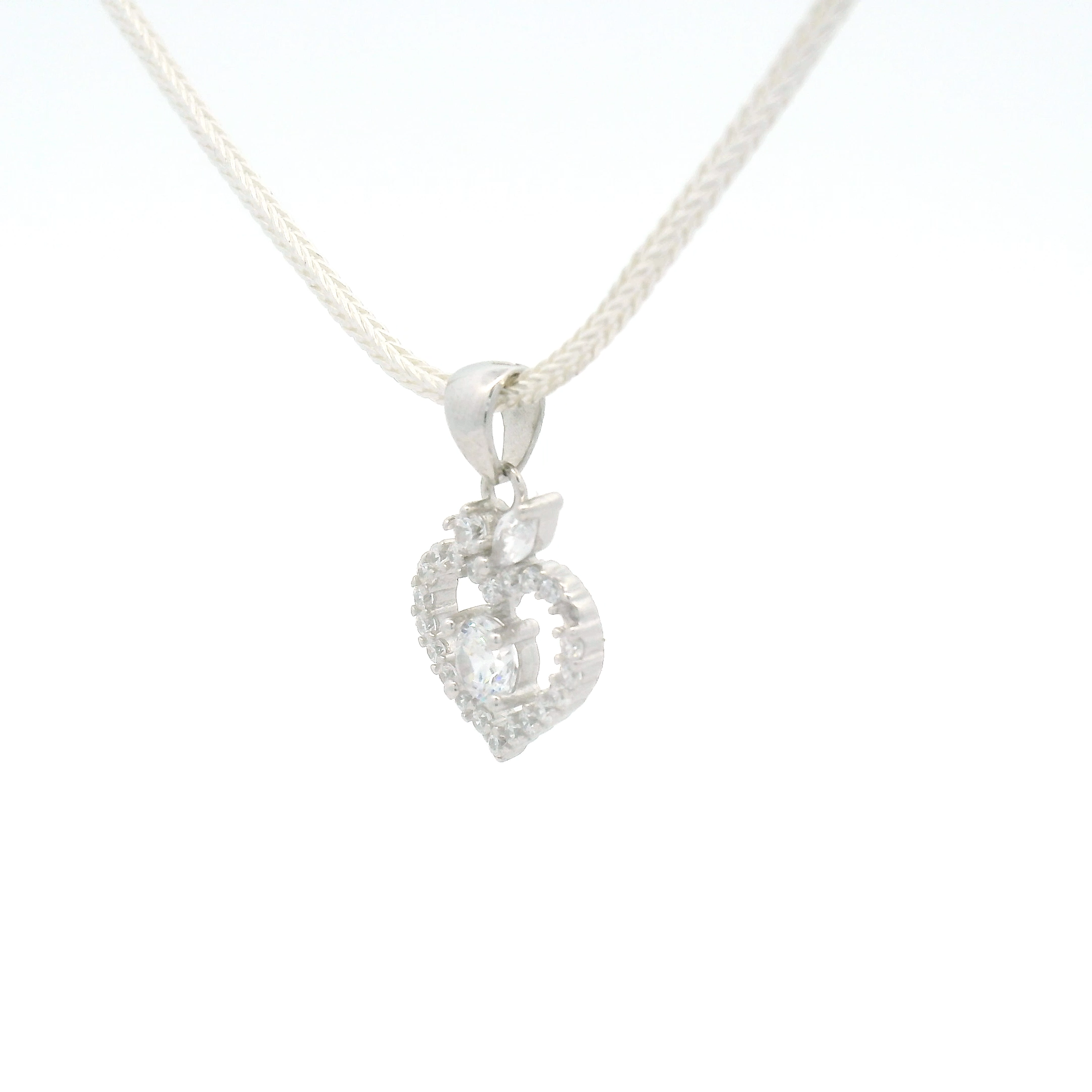 Heart-Shaped Pendant for Womens