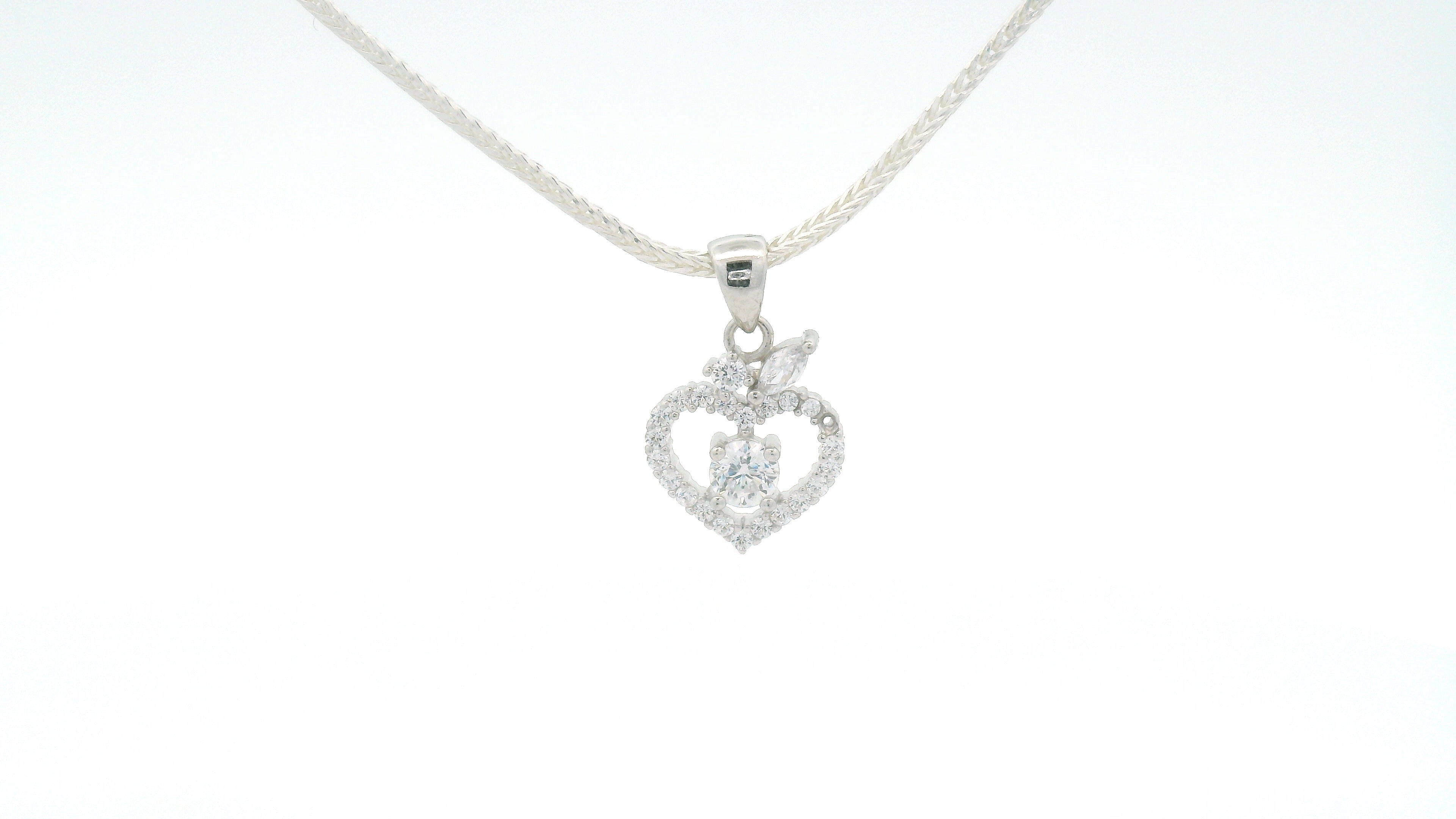 Heart-Shaped Pendant for Womens