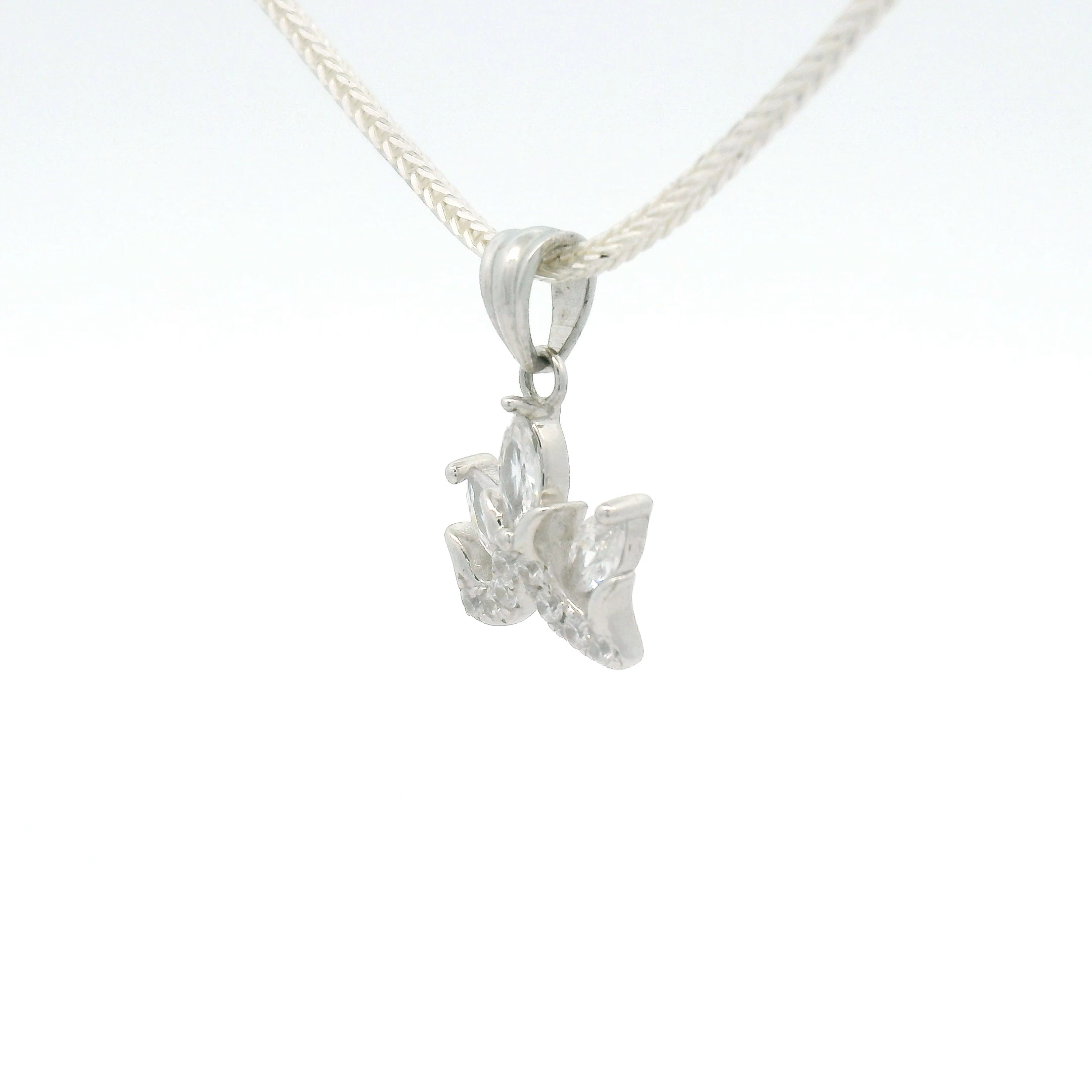 925 Silver Flower Pendant