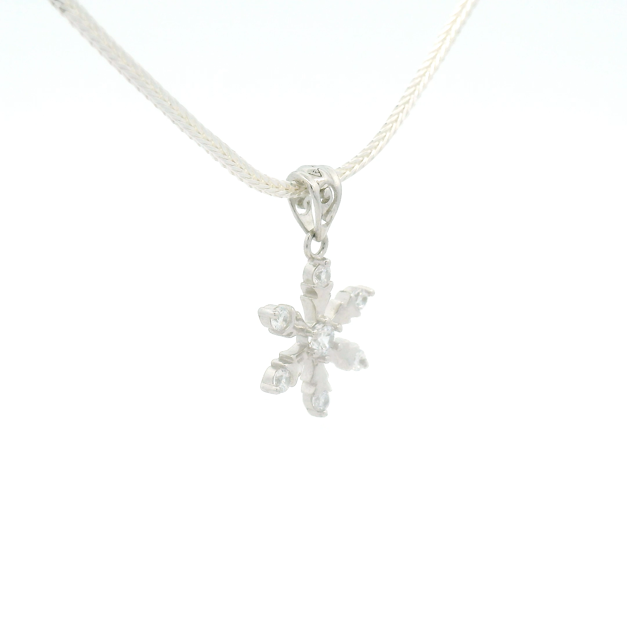 Silver Snowflake Pendant