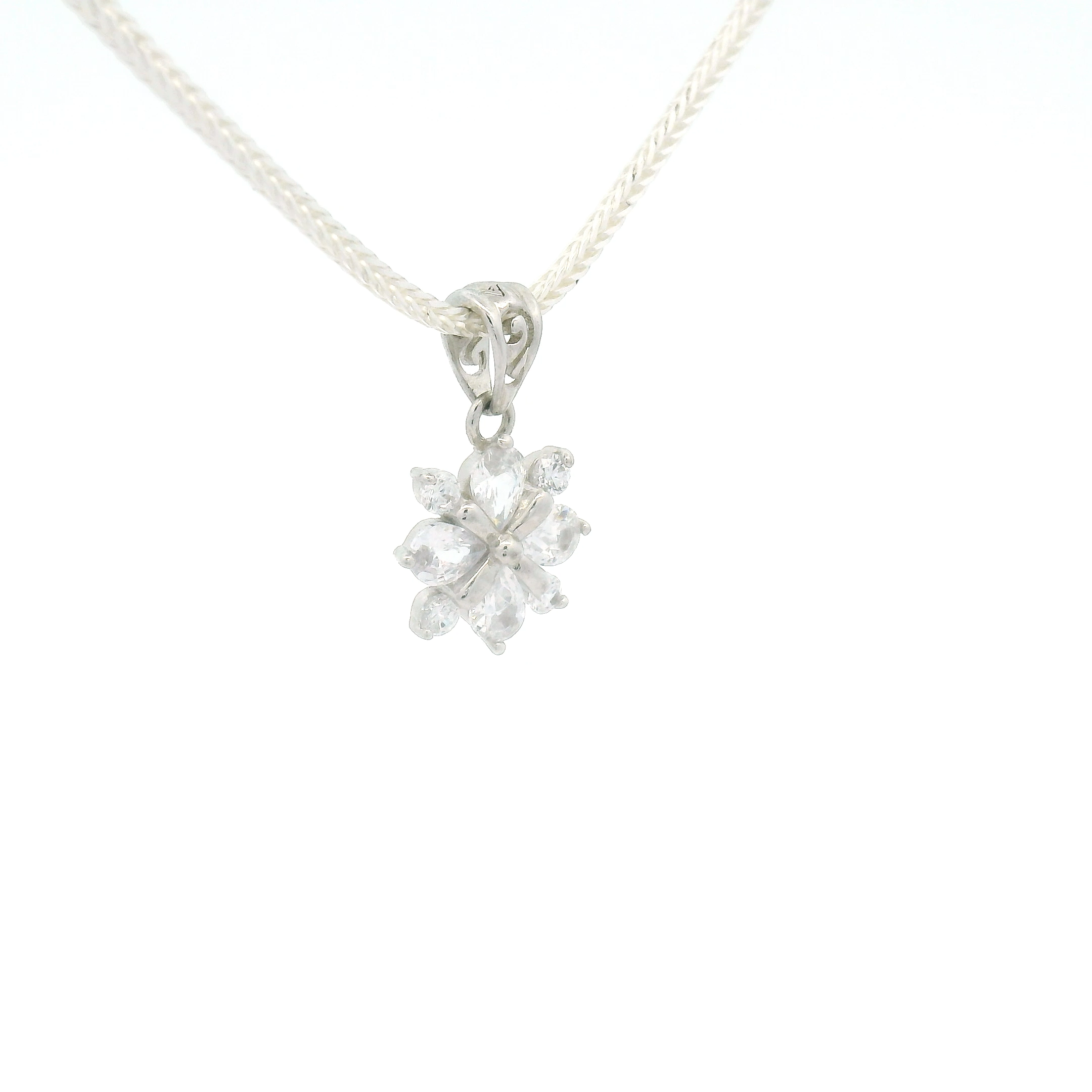 925 Silver Snowflake Pendant