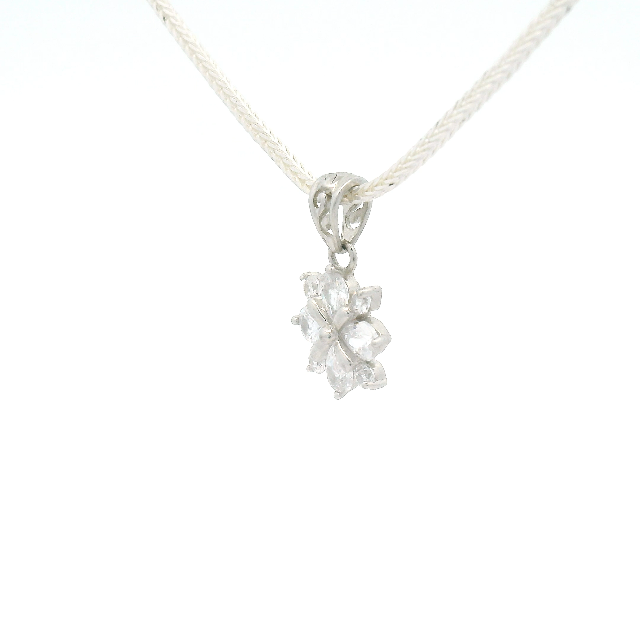 925 Silver Snowflake Pendant