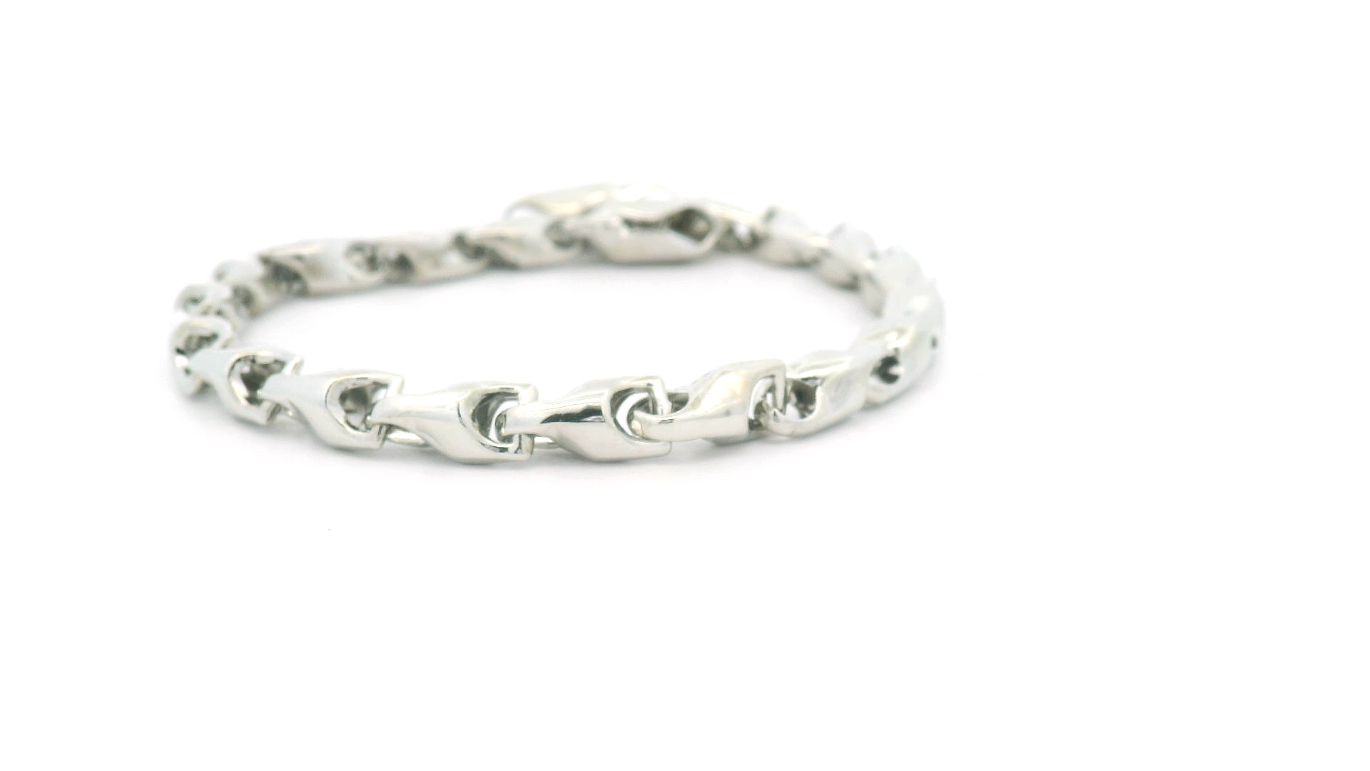 Silver Chain Bracelet Gift for Mens