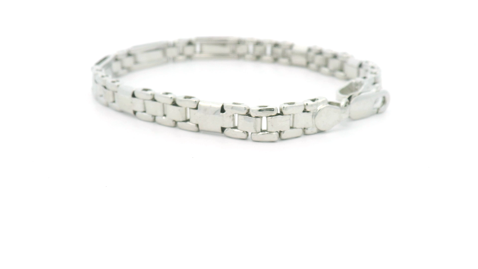 925 Silver Chain Bracelet for Office Wear