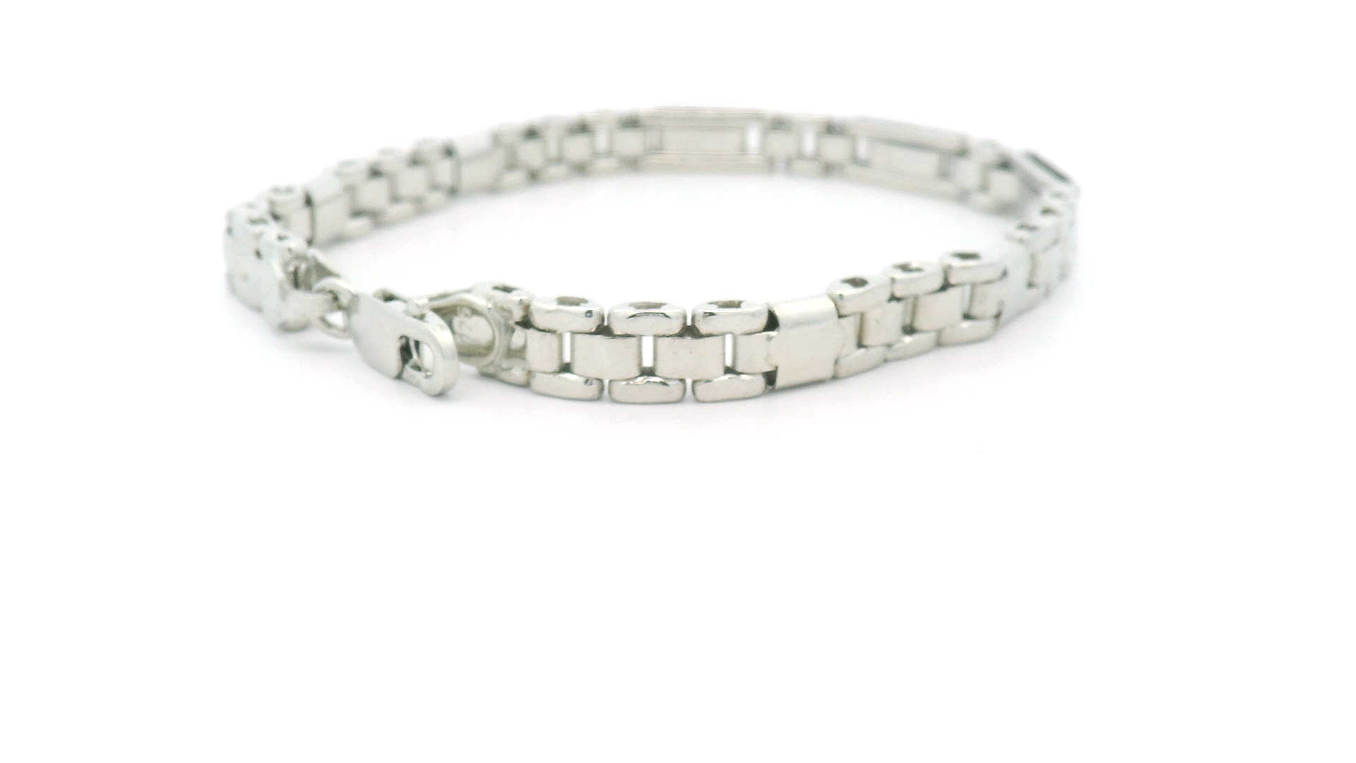925 Silver Chain Bracelet for Office Wear
