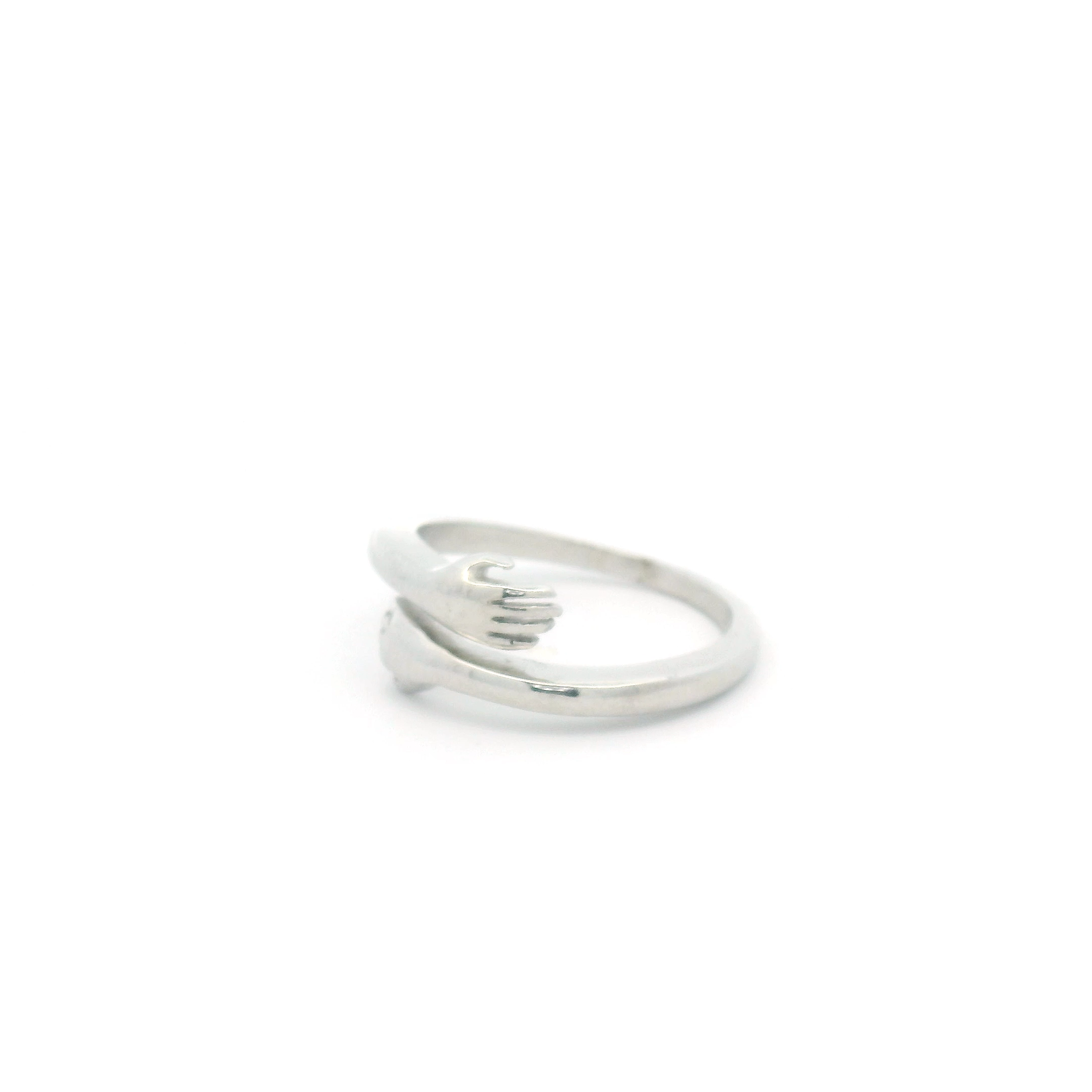 Silver Best Gift Hand Ladies Ring