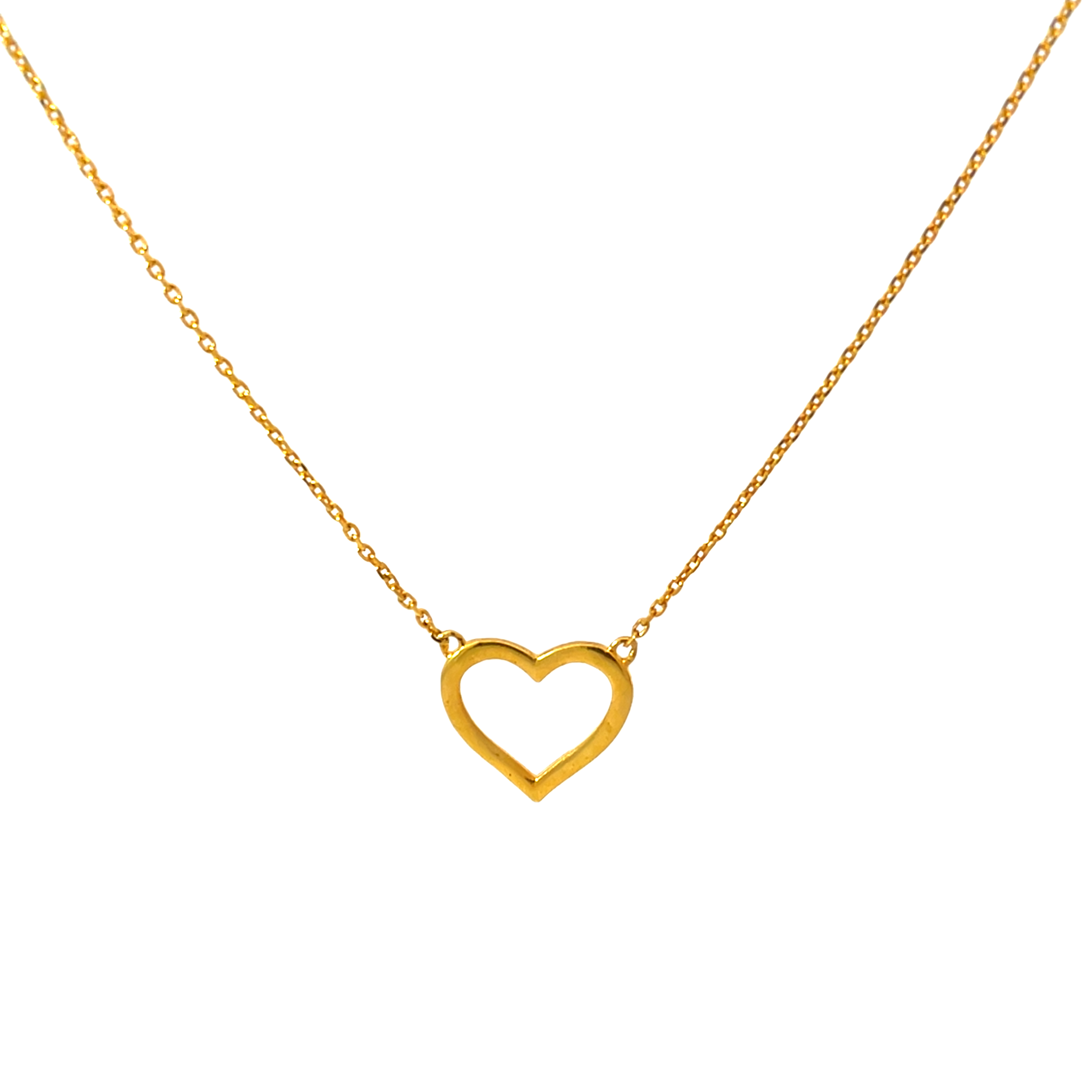 Elegant Heart Pendant Chains