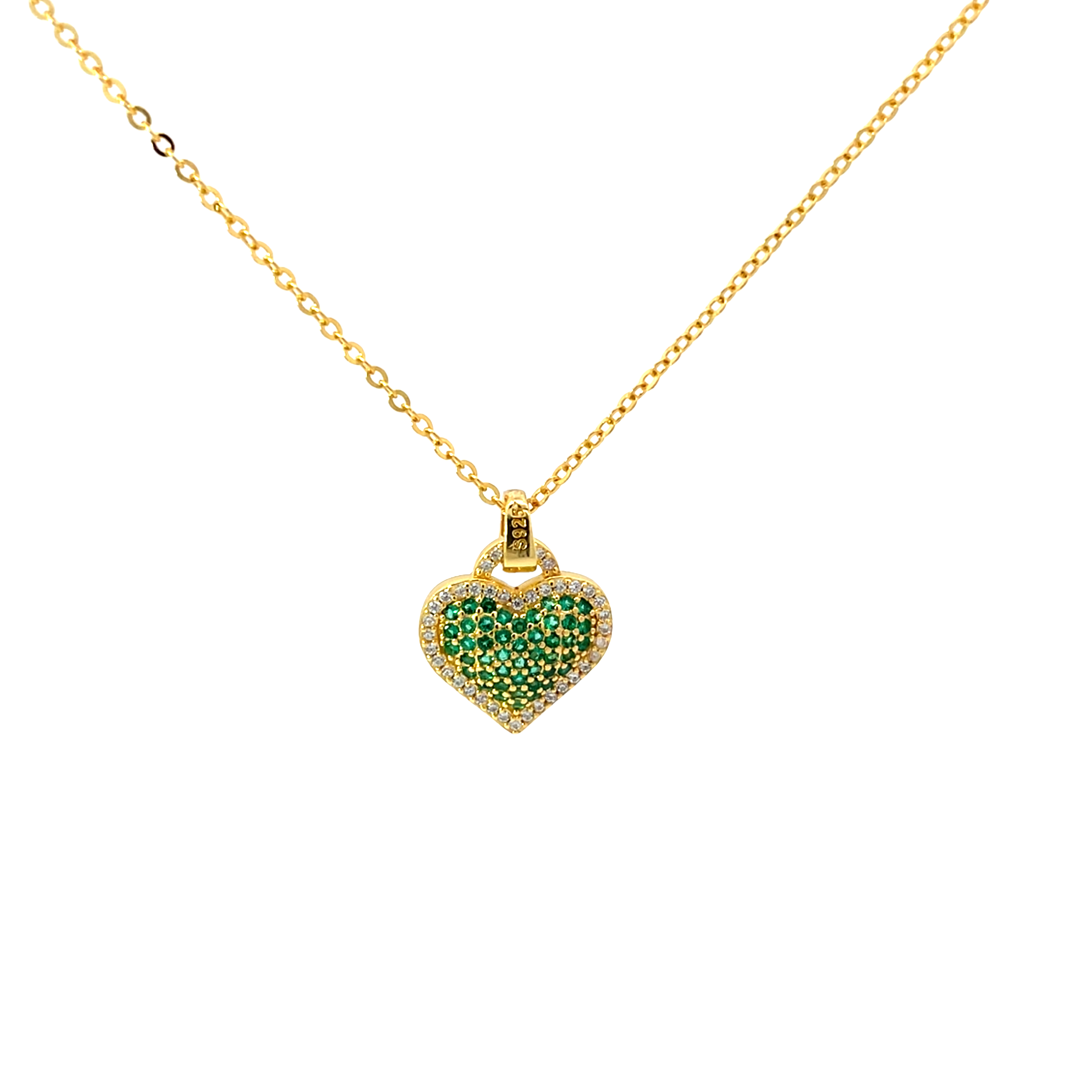 Elegant Heart-Shaped Pendant Chains
