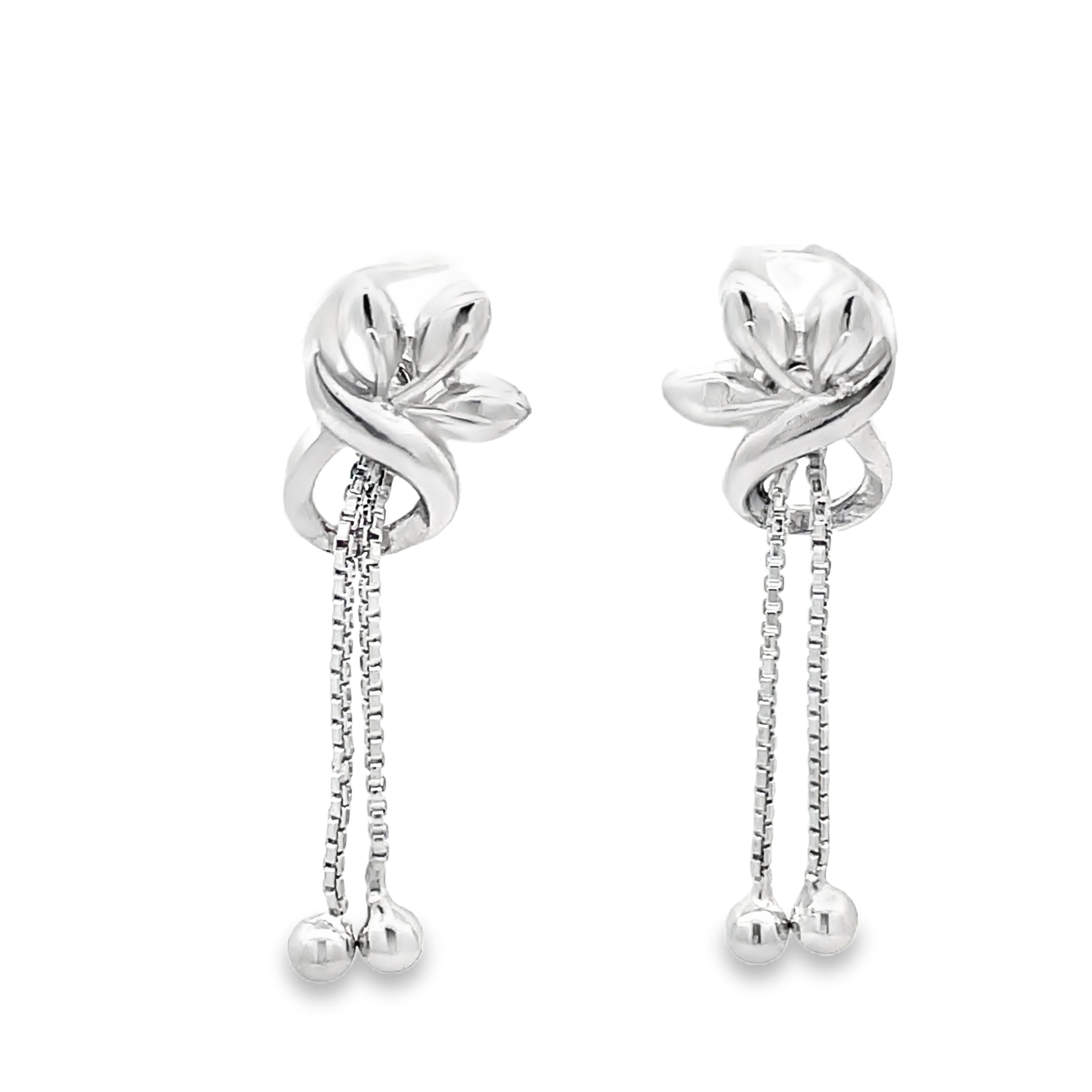Elegant Silver Drop Earrings