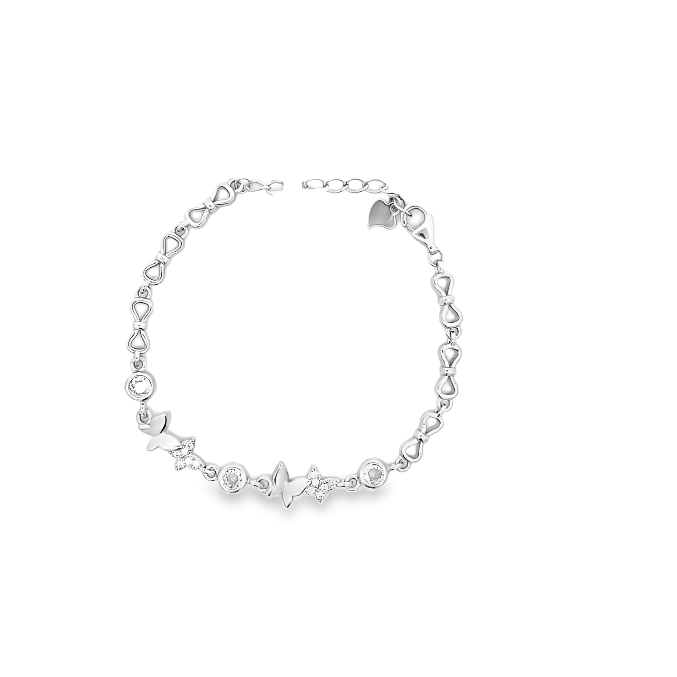 Elegant Silver Star Bracelet