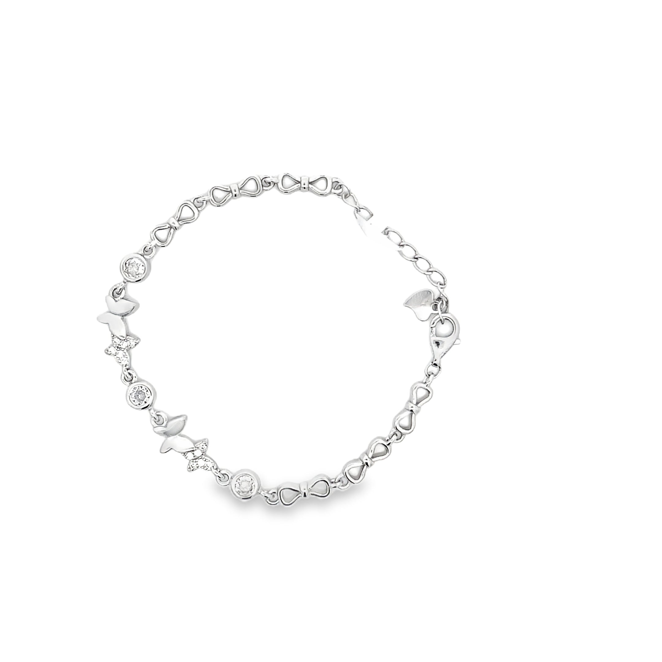 Elegant Silver Star Bracelet