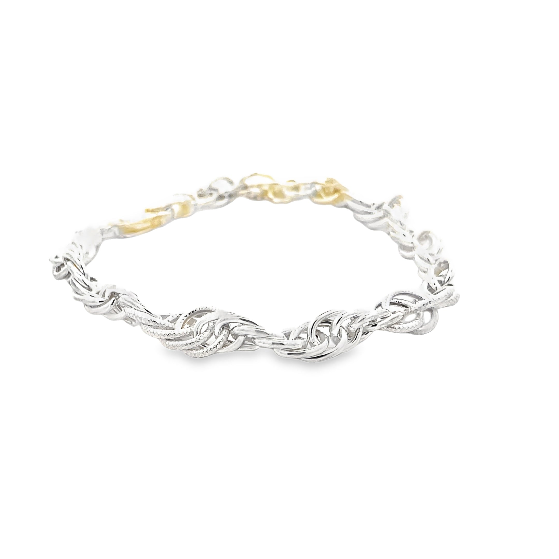 Elegant Silver Chain Bracelet