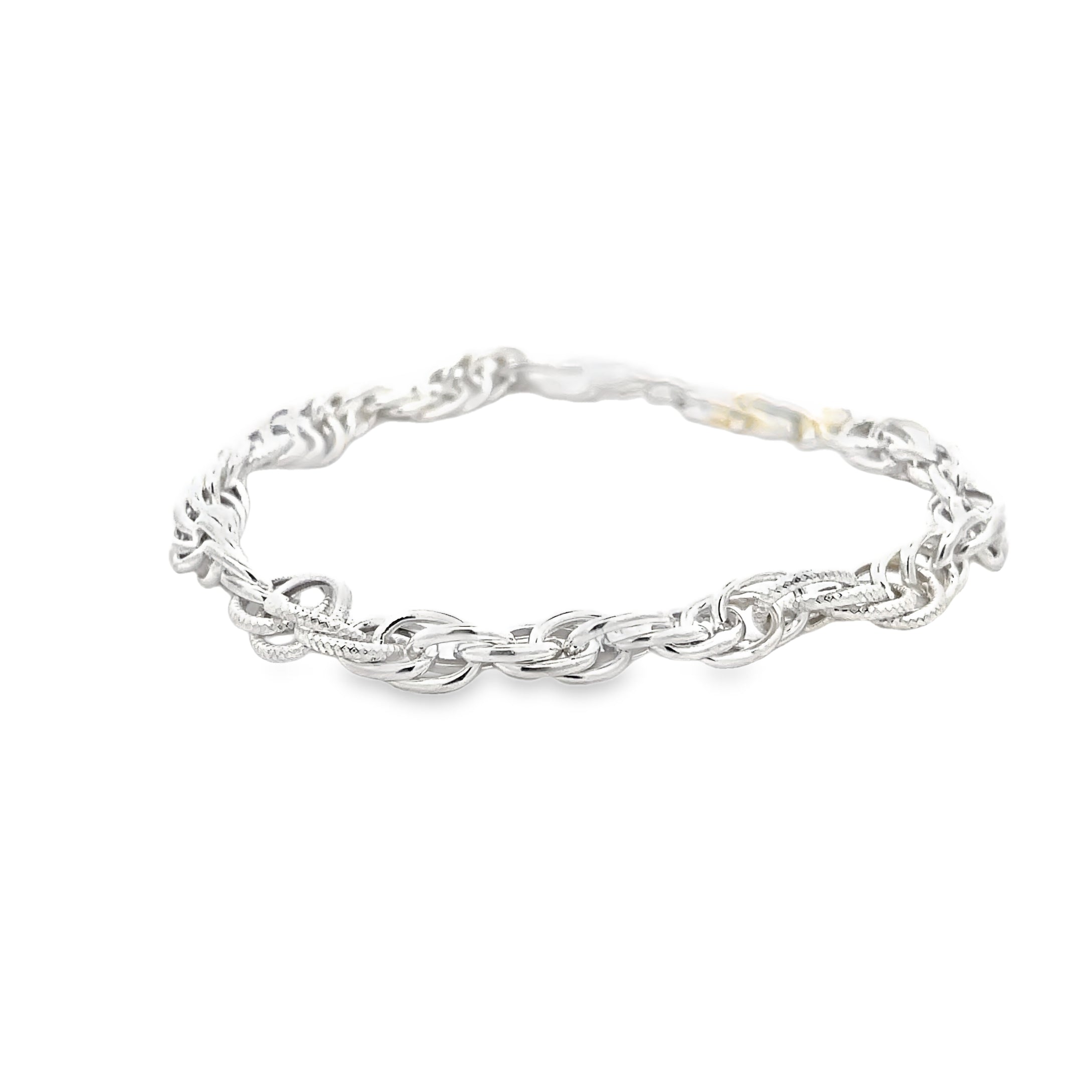 Elegant Silver Chain Bracelet