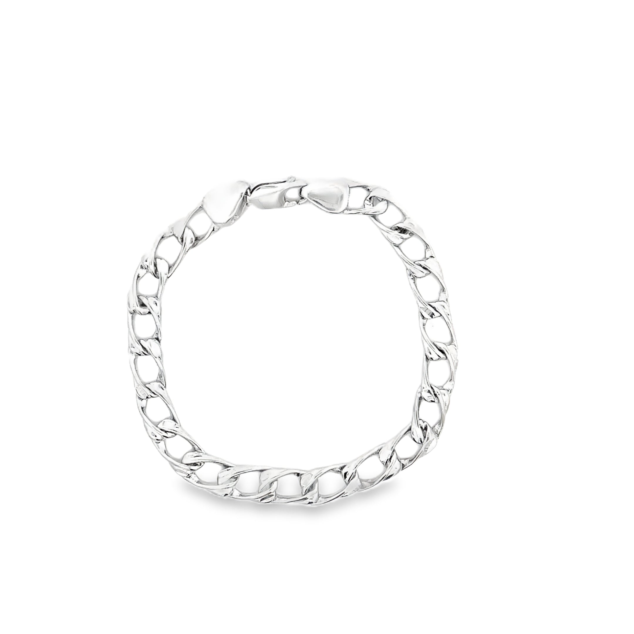 Elegant Silver Chain Bracelet