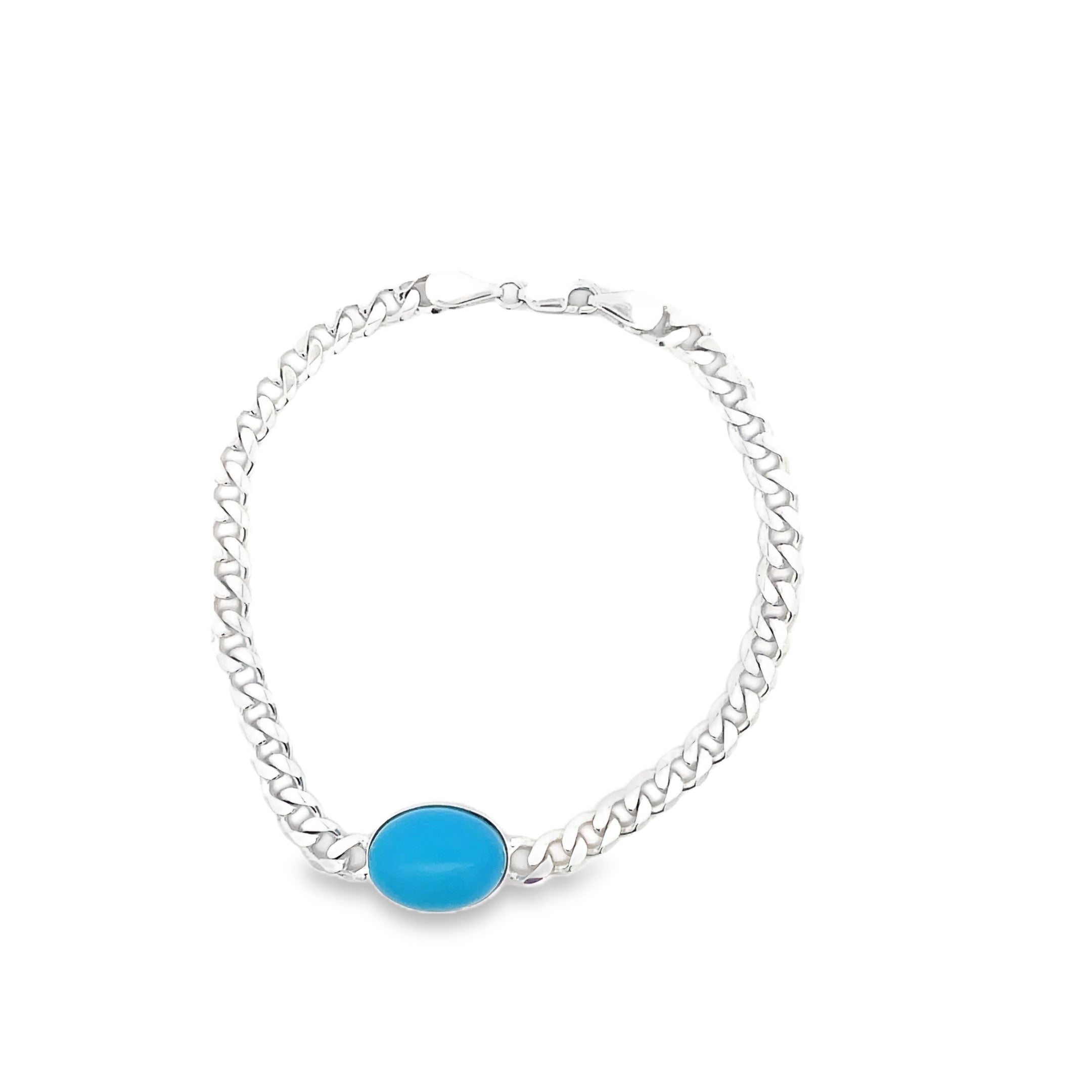 Elegant Silver Chain Bracelet