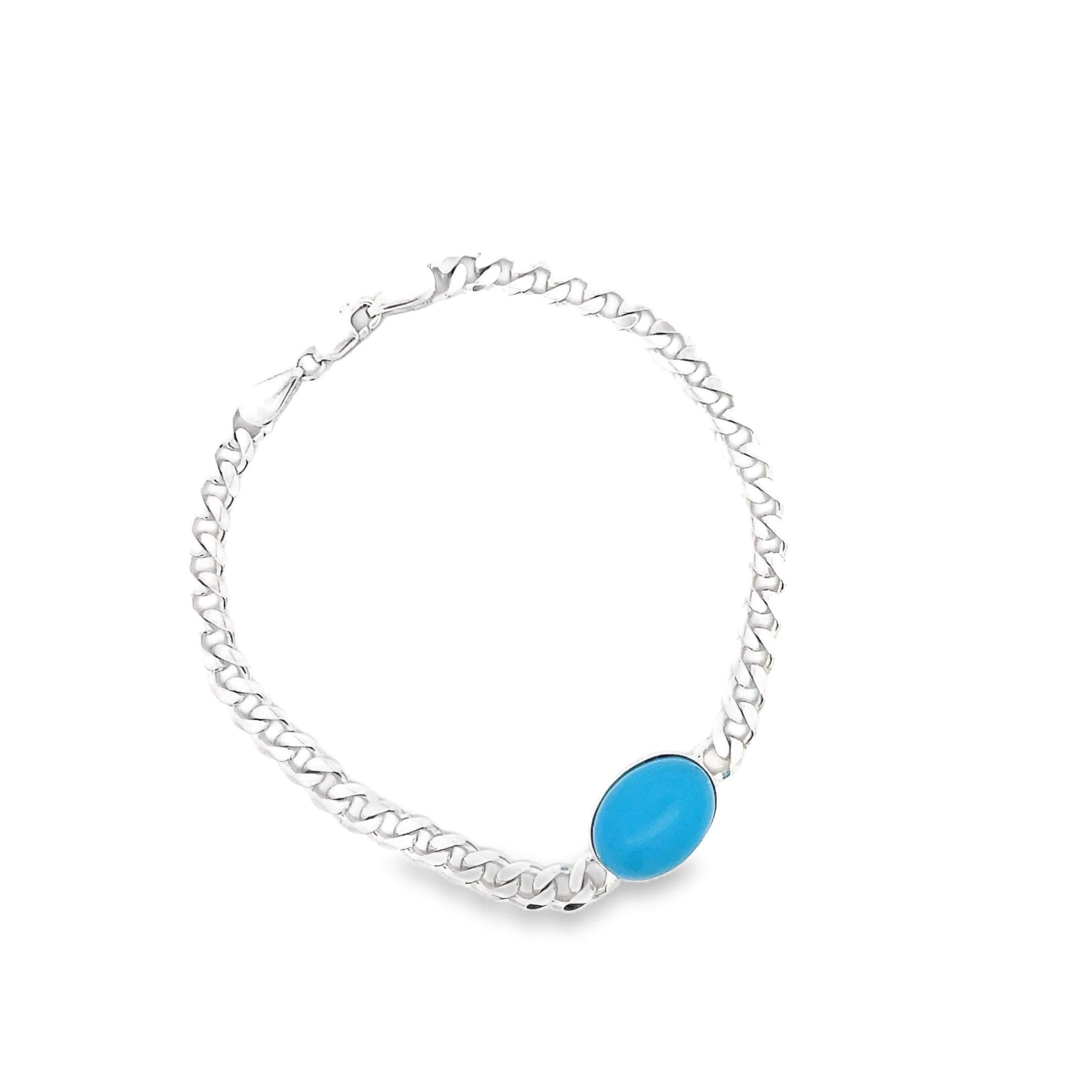 Elegant Silver Chain Bracelet