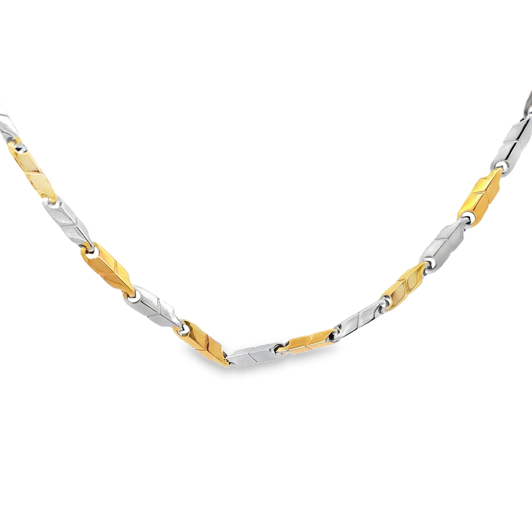 Elegant Two-Tone Chain