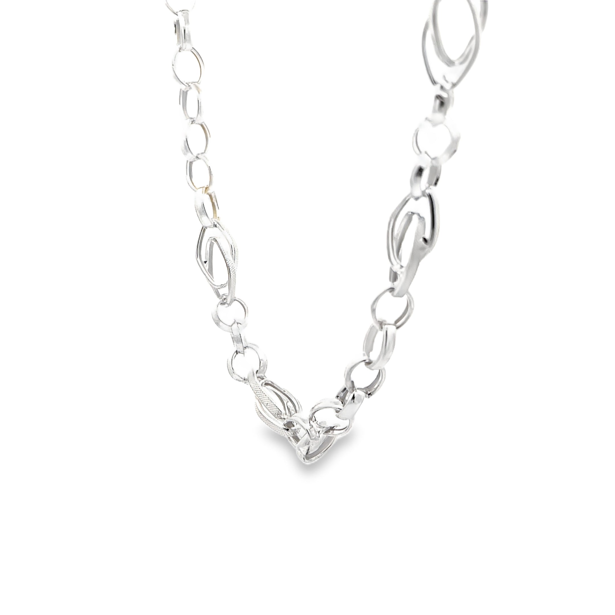 Elegant Silver Chain N