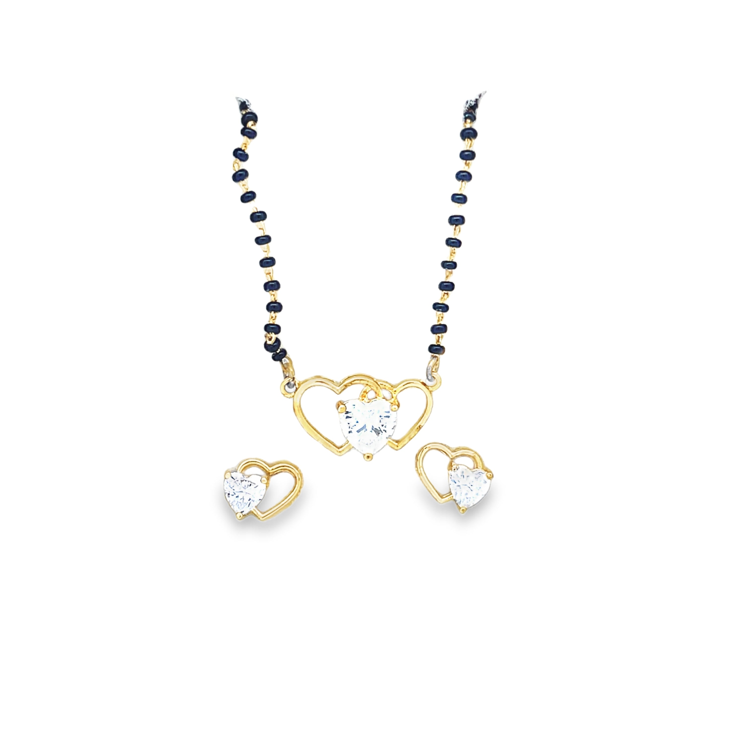 Elegant Heart Mangal sutra Set