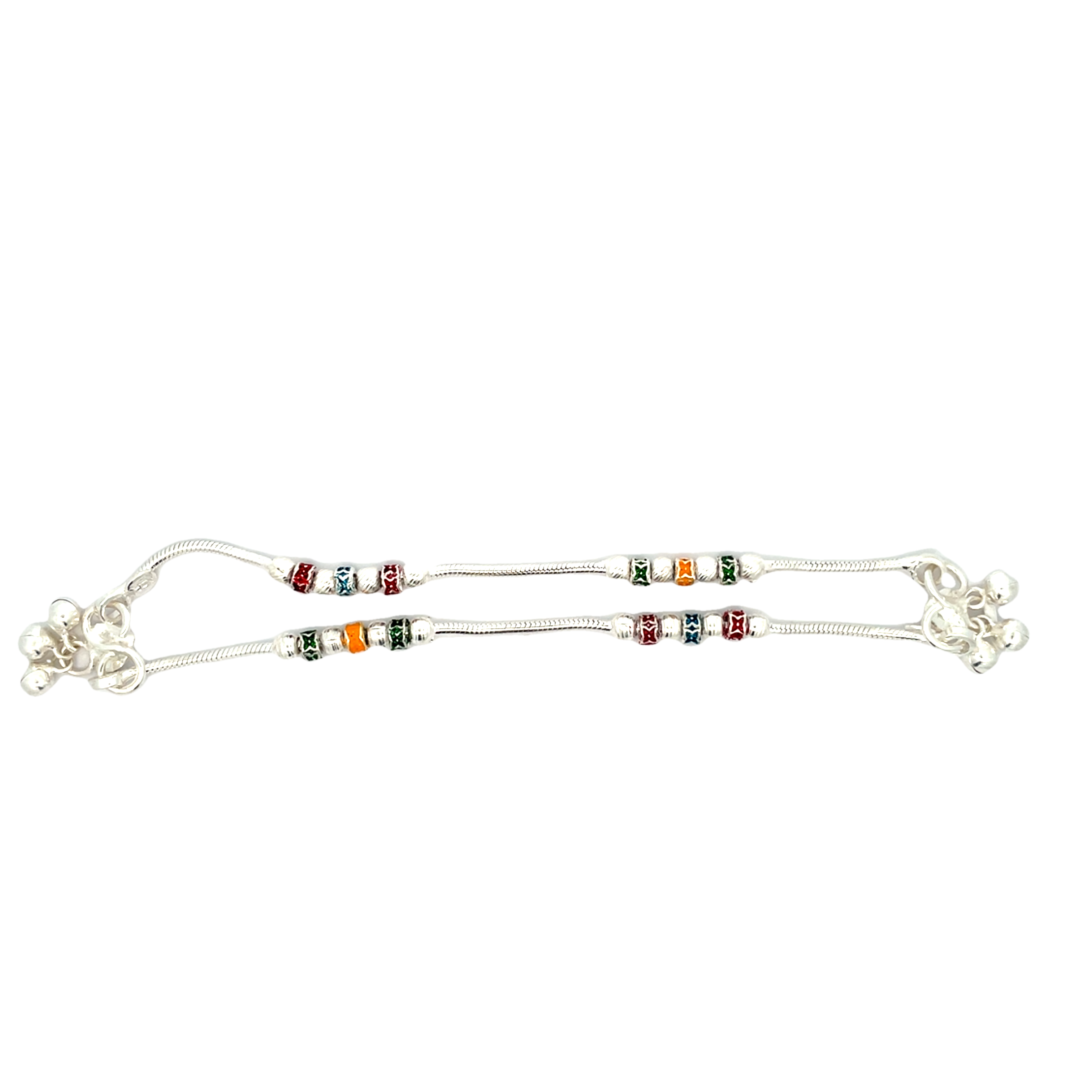 Colorful Beaded Anklets