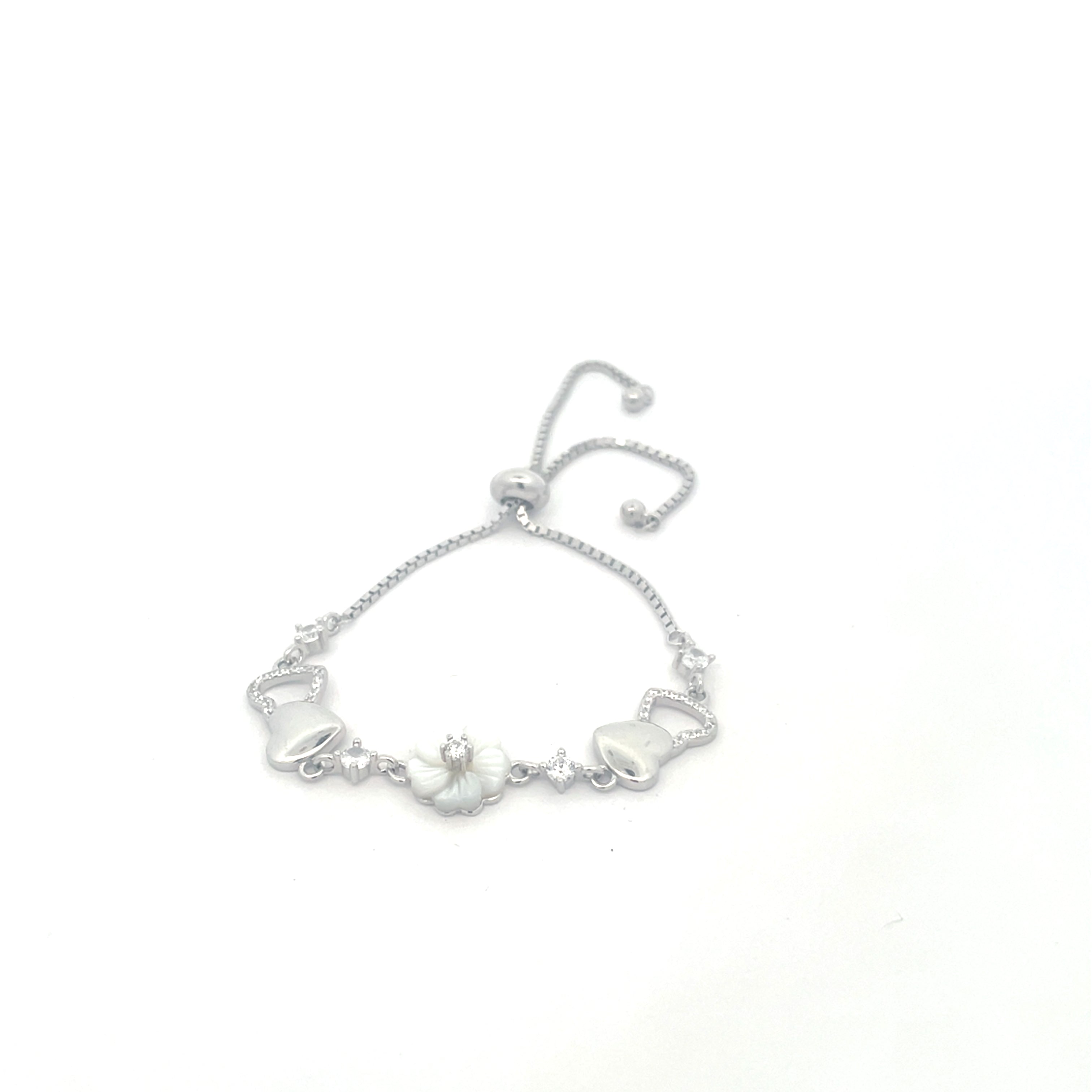 Floral Charm Bracelet