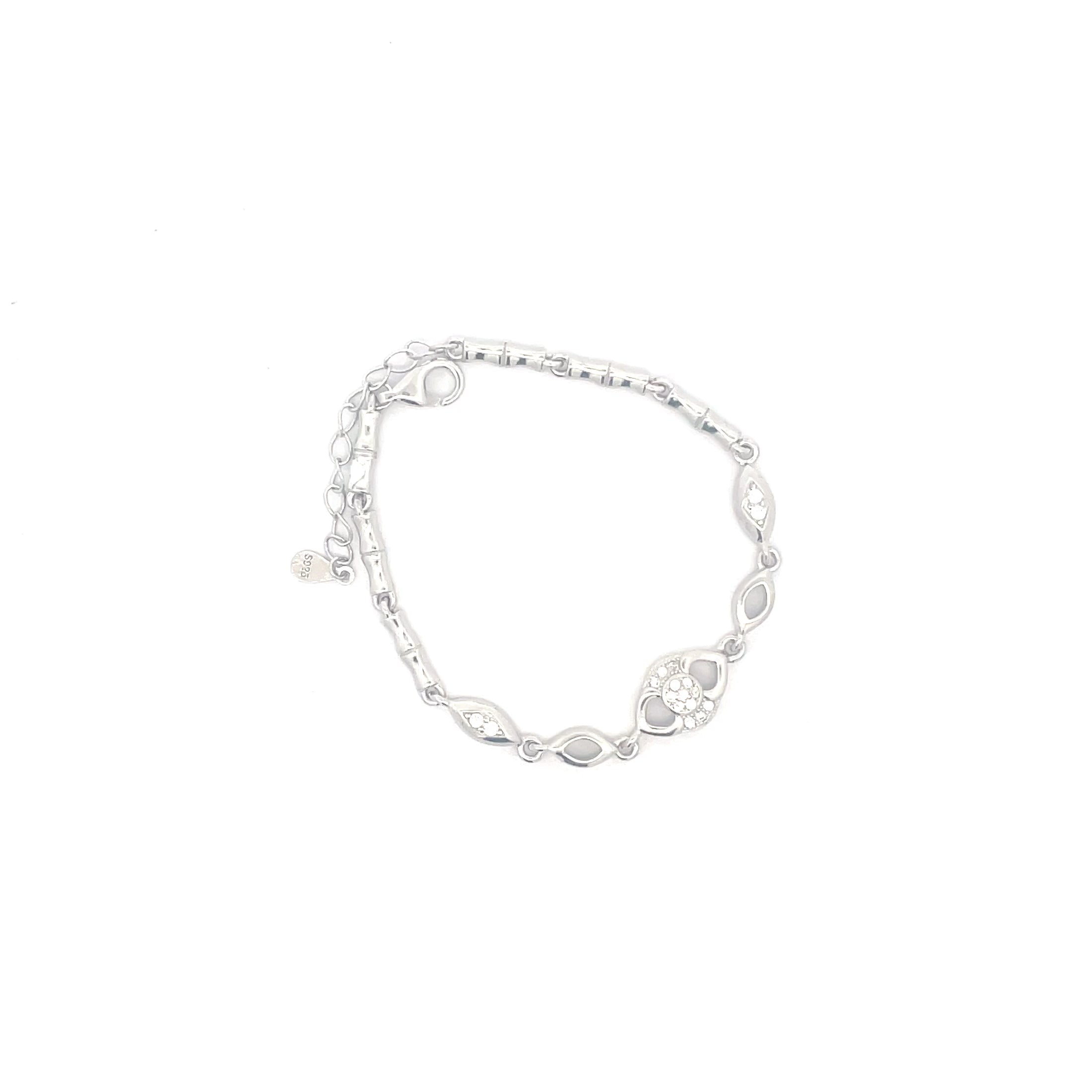 Silver Eye Bracelets for Girls
