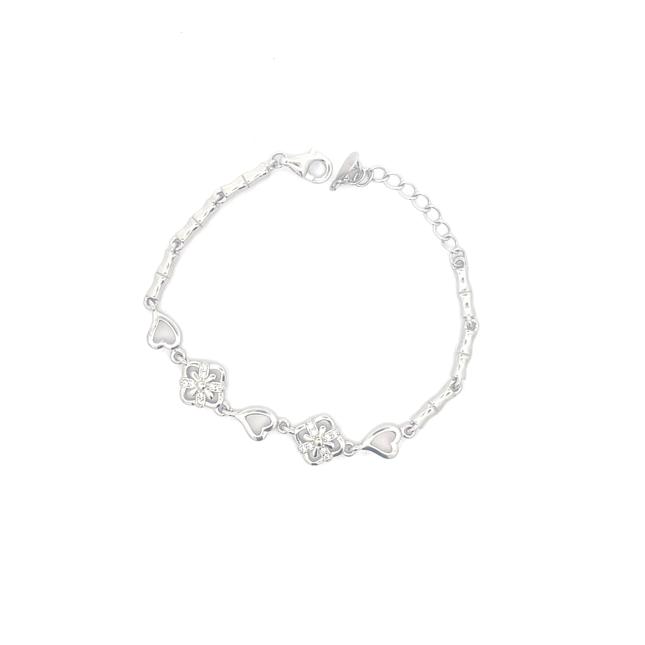 Classic Silver Bracelet for Girls – Lightweight & Simple