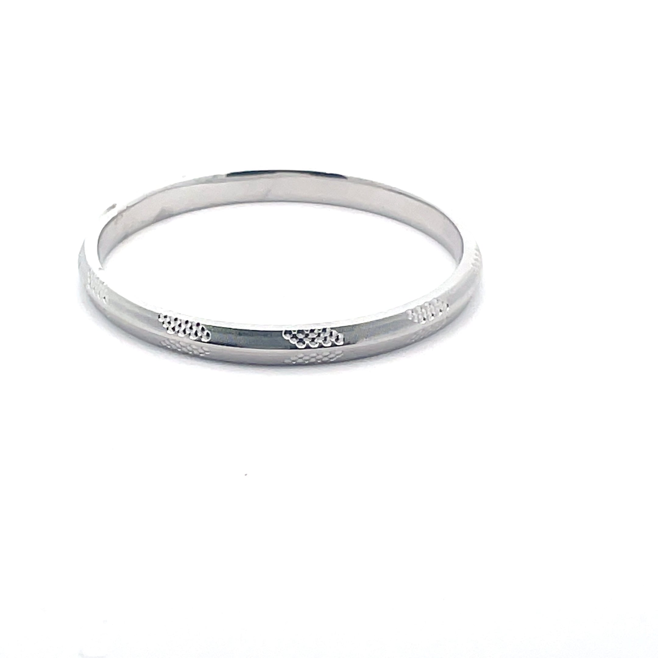 925 Silver Bangle Bracelet for Kids