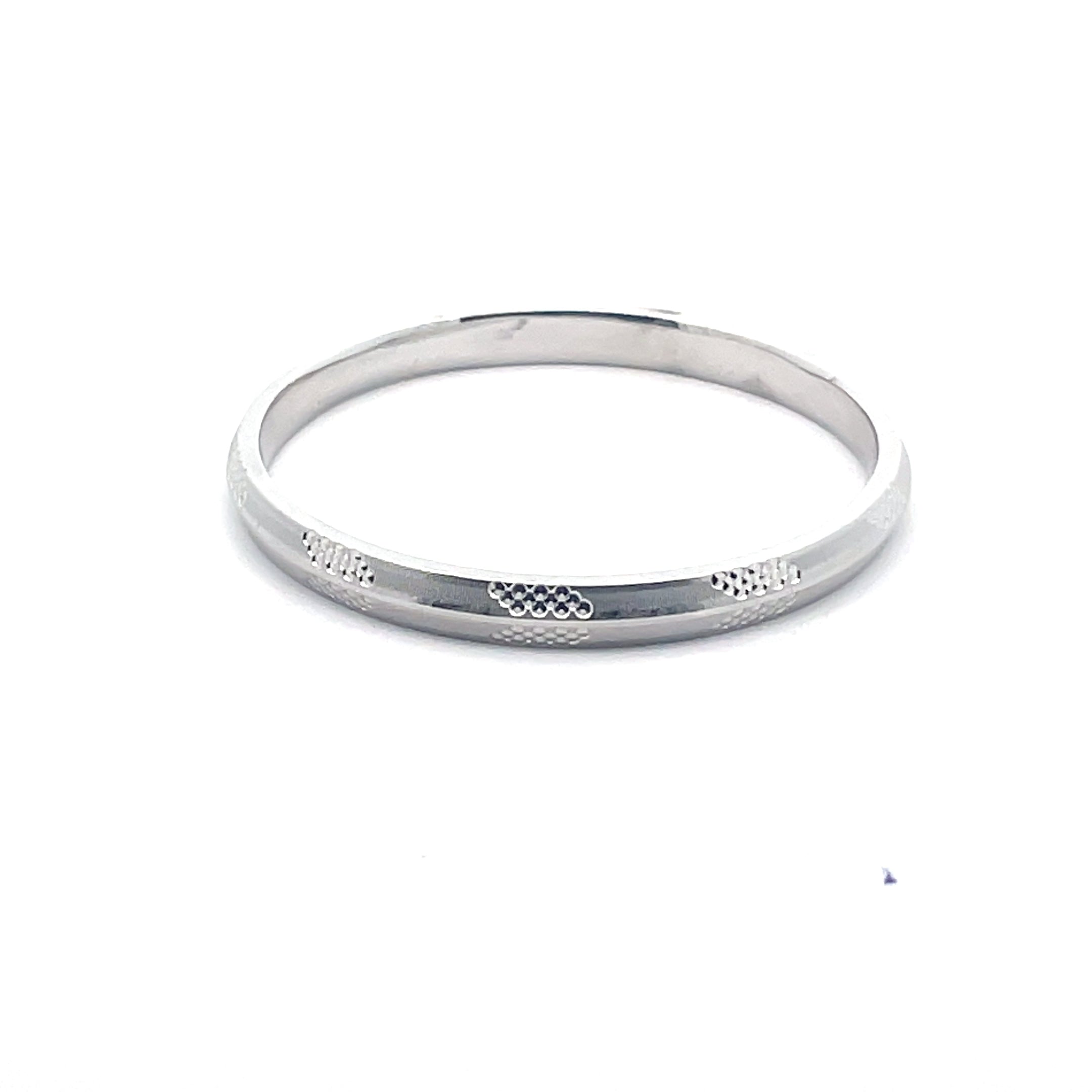 925 Silver Bangle Bracelet for Kids