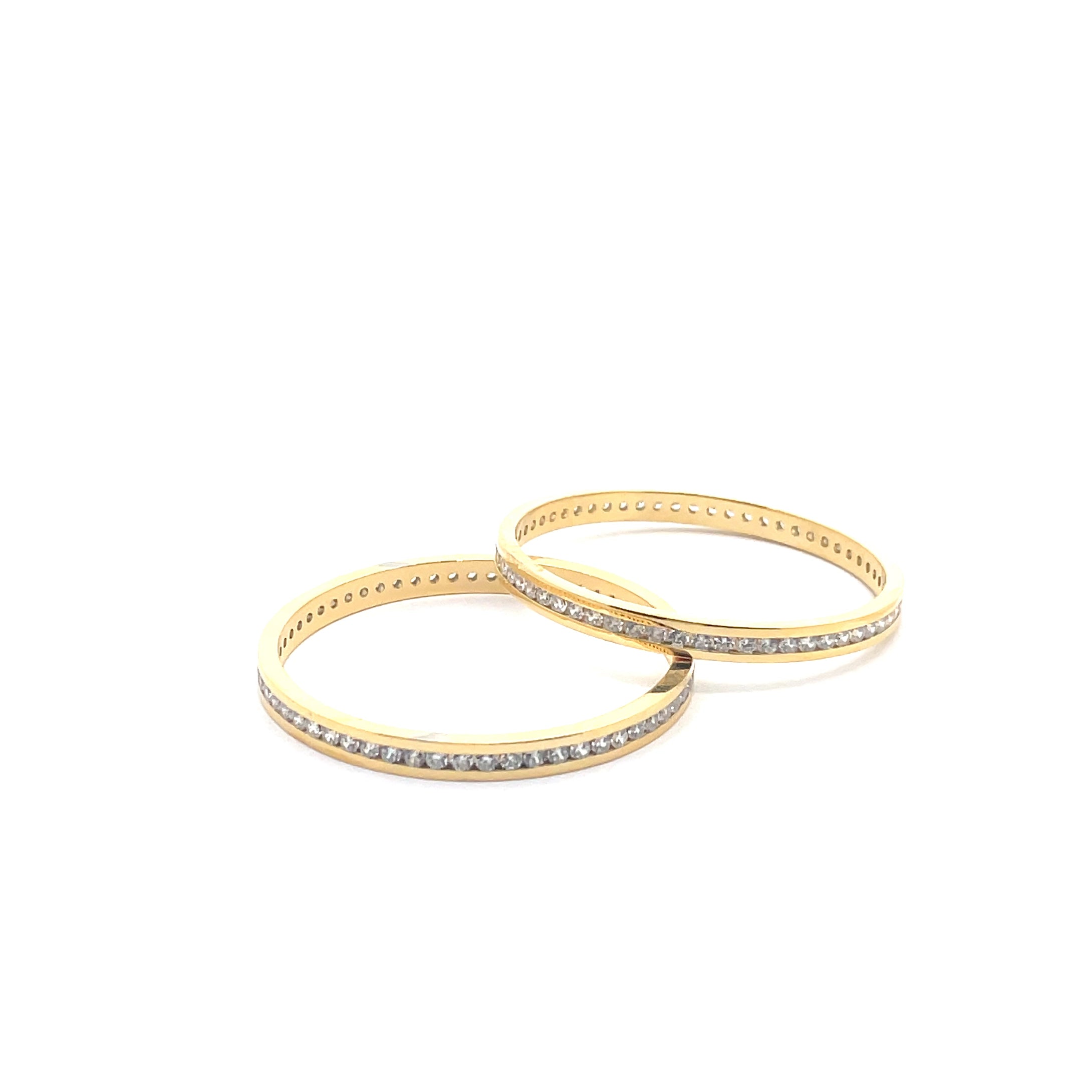 Beautiful Gold Plated and Diamond bangles