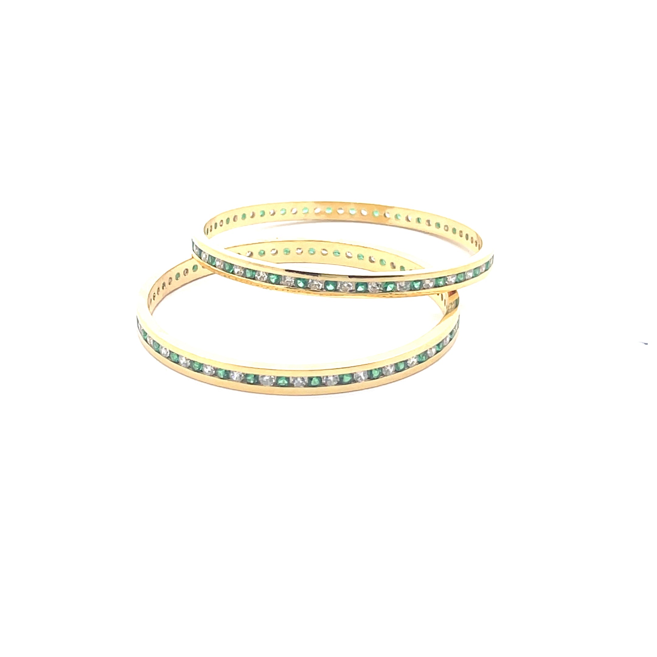 Gold Plated and Diamond bangles