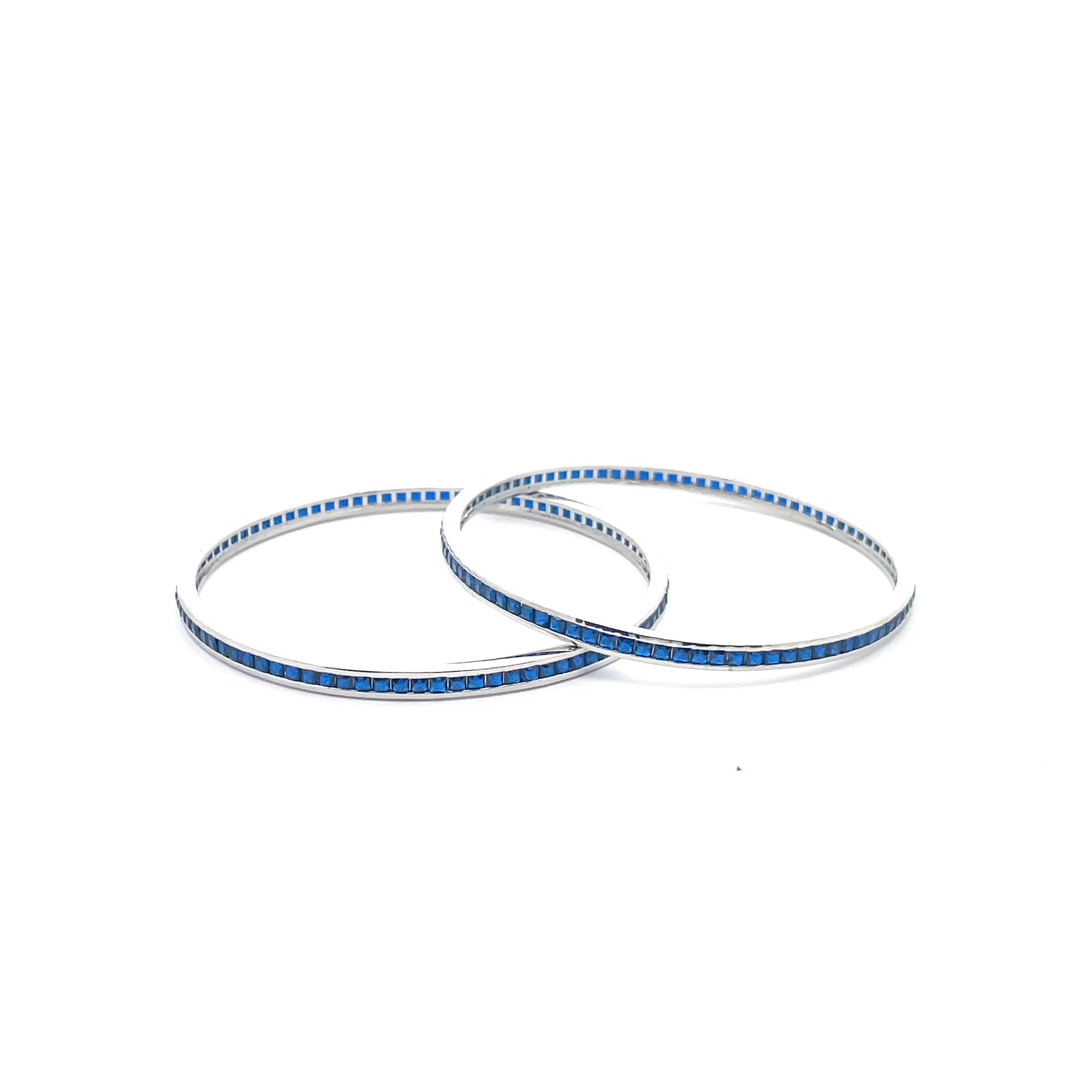 Blue Bangles for Women