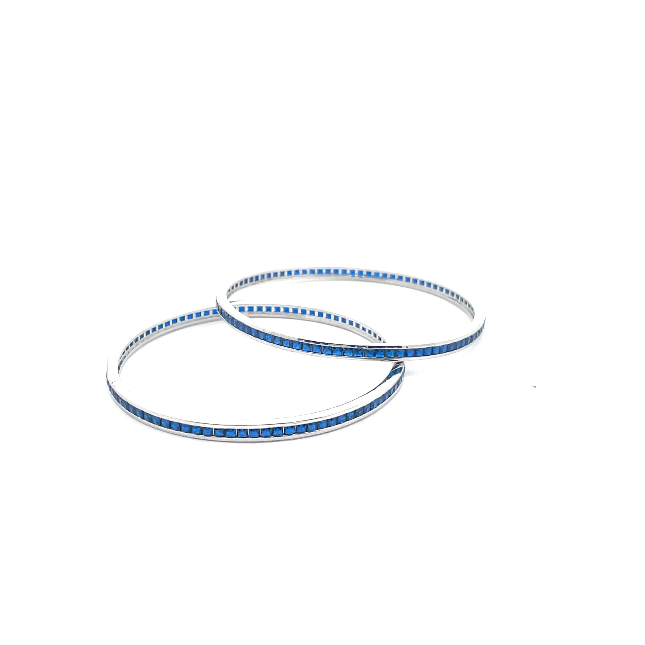 Blue Bangles for Women