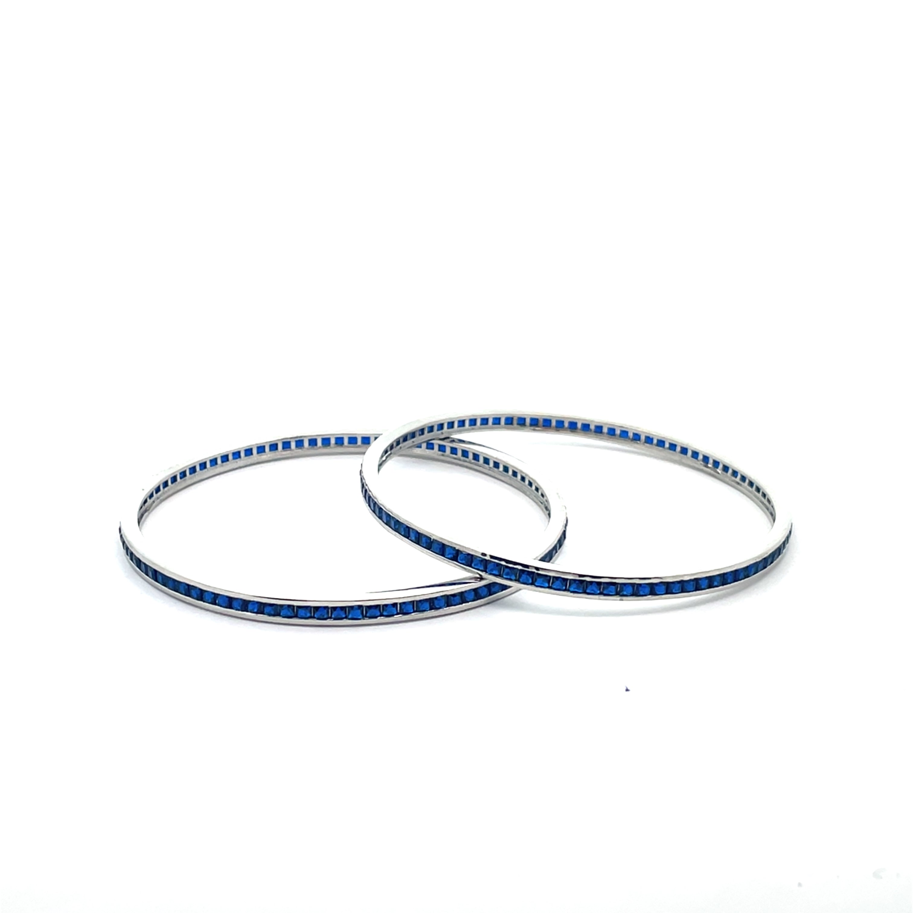 Blue Bangles for Women
