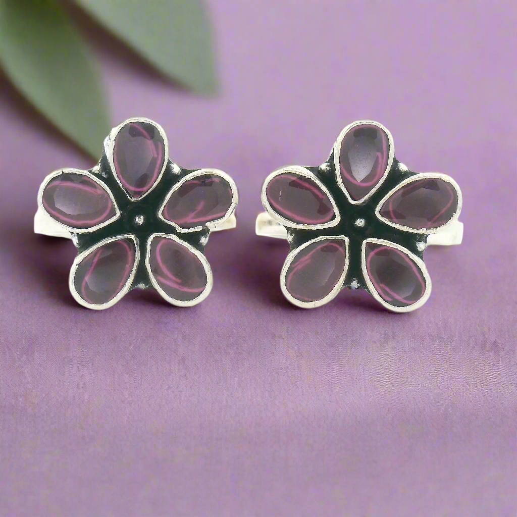 Rose Bloom Antique Toe Ring