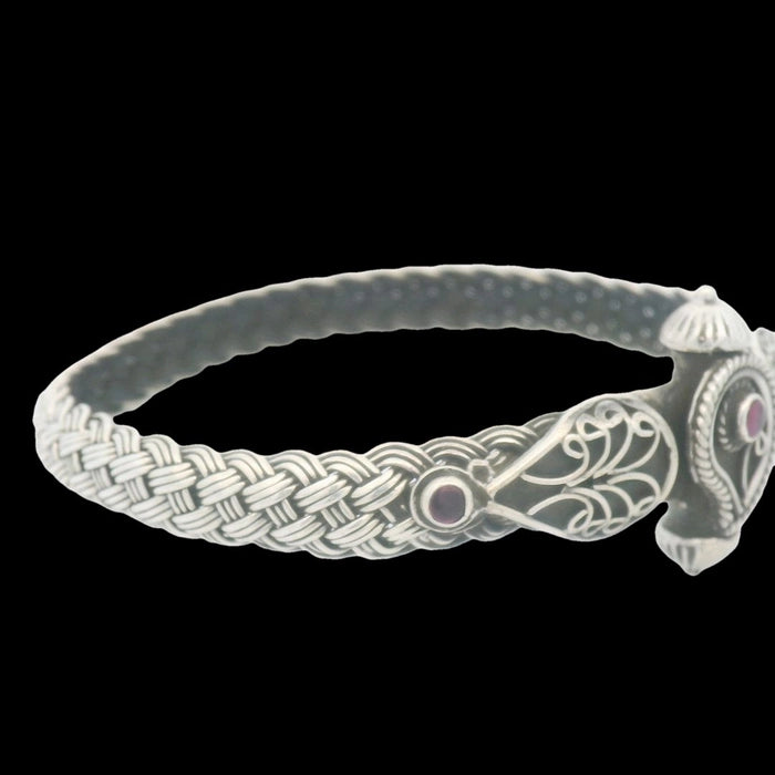 Elegant 925 Gents Silver Kada