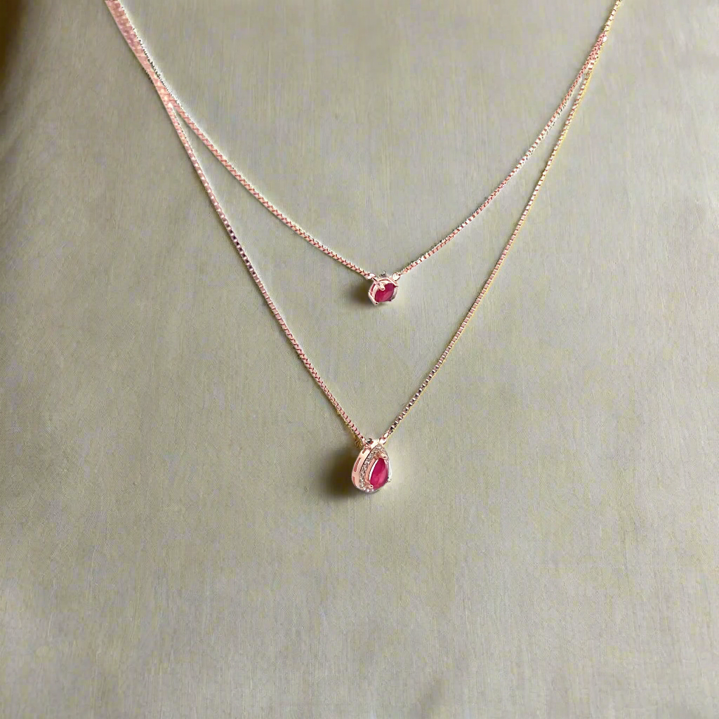 Geometric Pendant Necklace for Womens