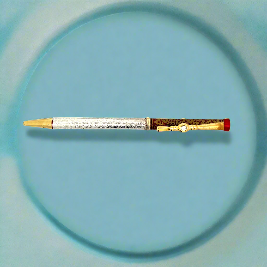 Elegant Gold and Silver Pen