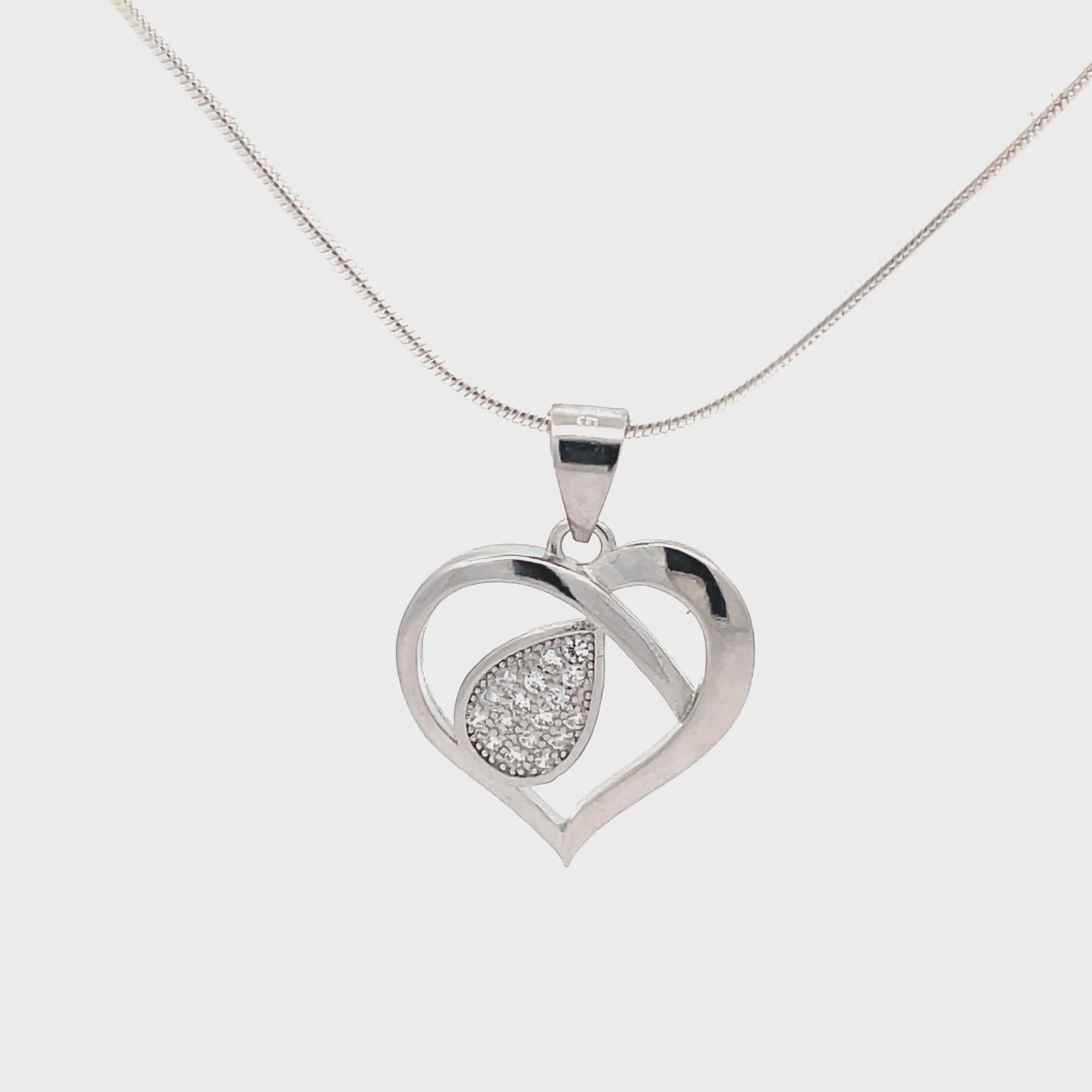 Elegant Heart-Shaped Pendant