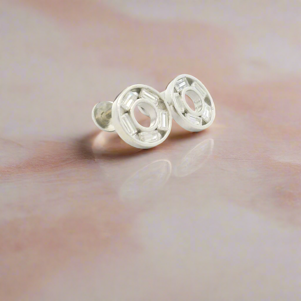 925 Silver Stud Earrings