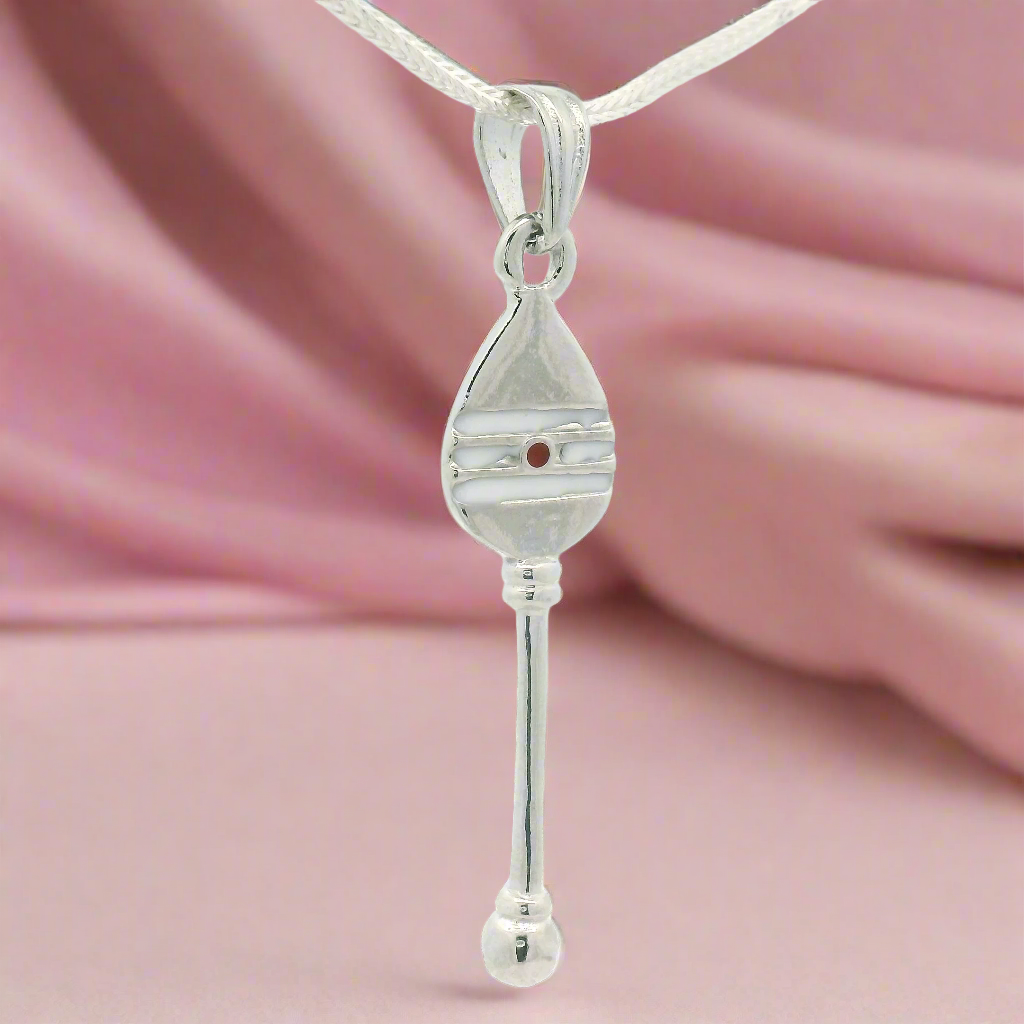 Silver Murugan Vel Pendant for Mens