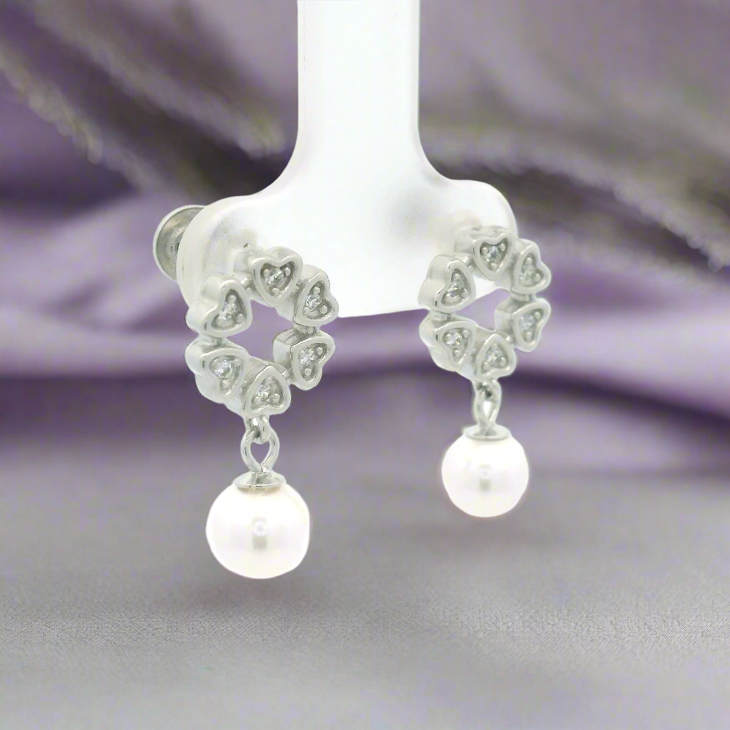 Charming Heart-Shaped Earrings