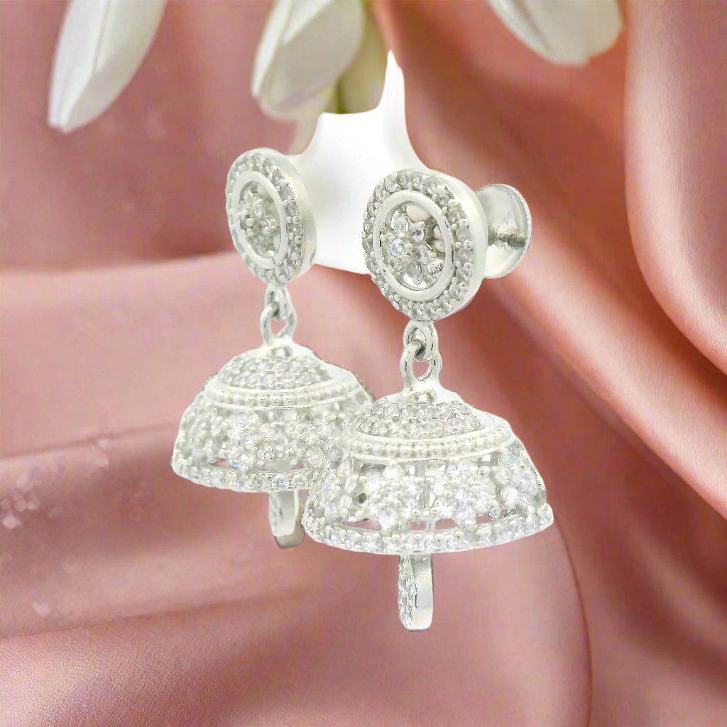 925 Silver Bell Earrings