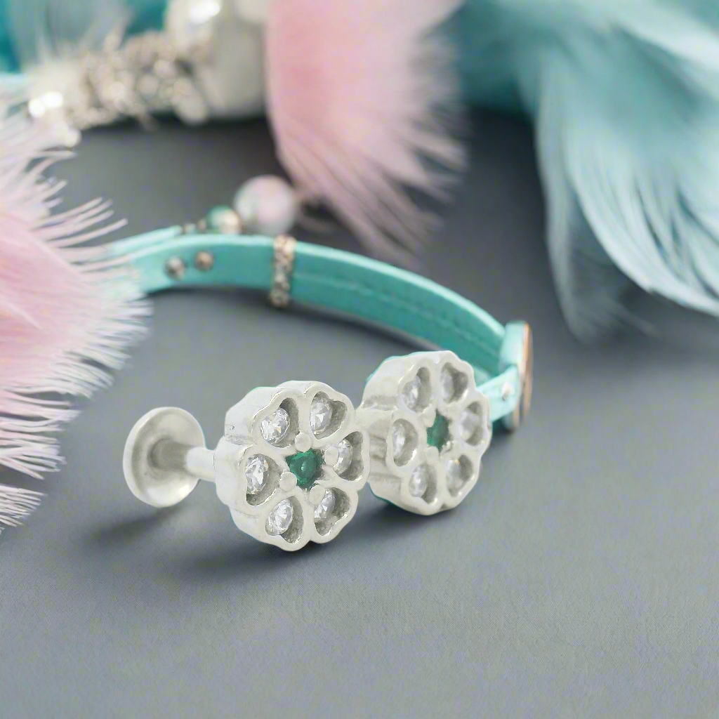 Traditional Flower Stud Earring for Women